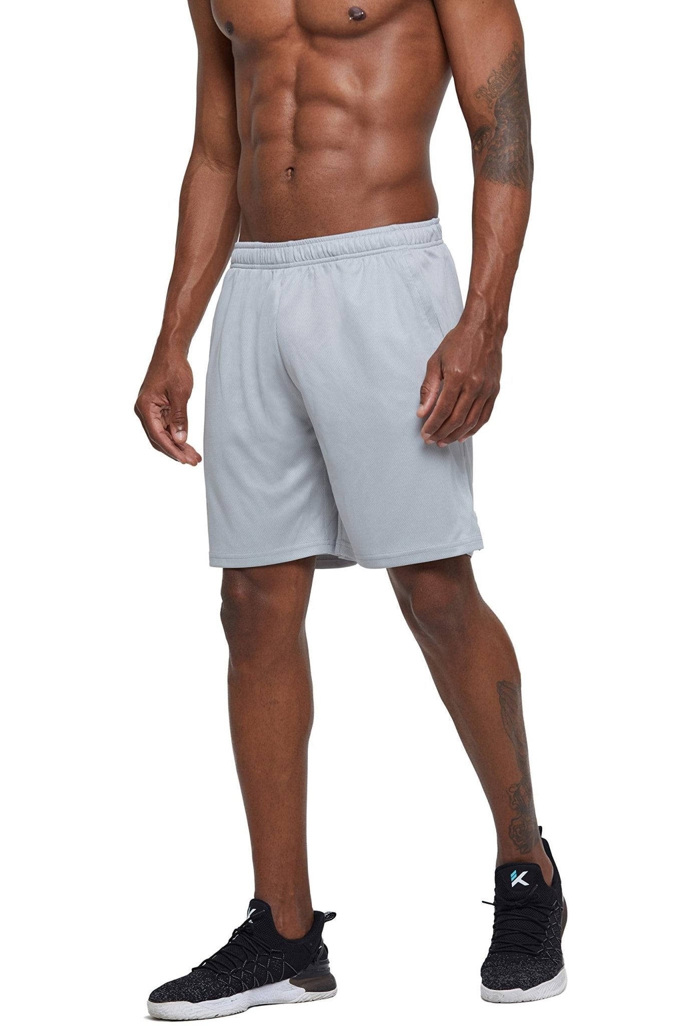 G Gradual Men's 7" Workout Running Shorts Quick Dry Lightweight Gym Shorts with Zip Pockets - Tennis Mindset