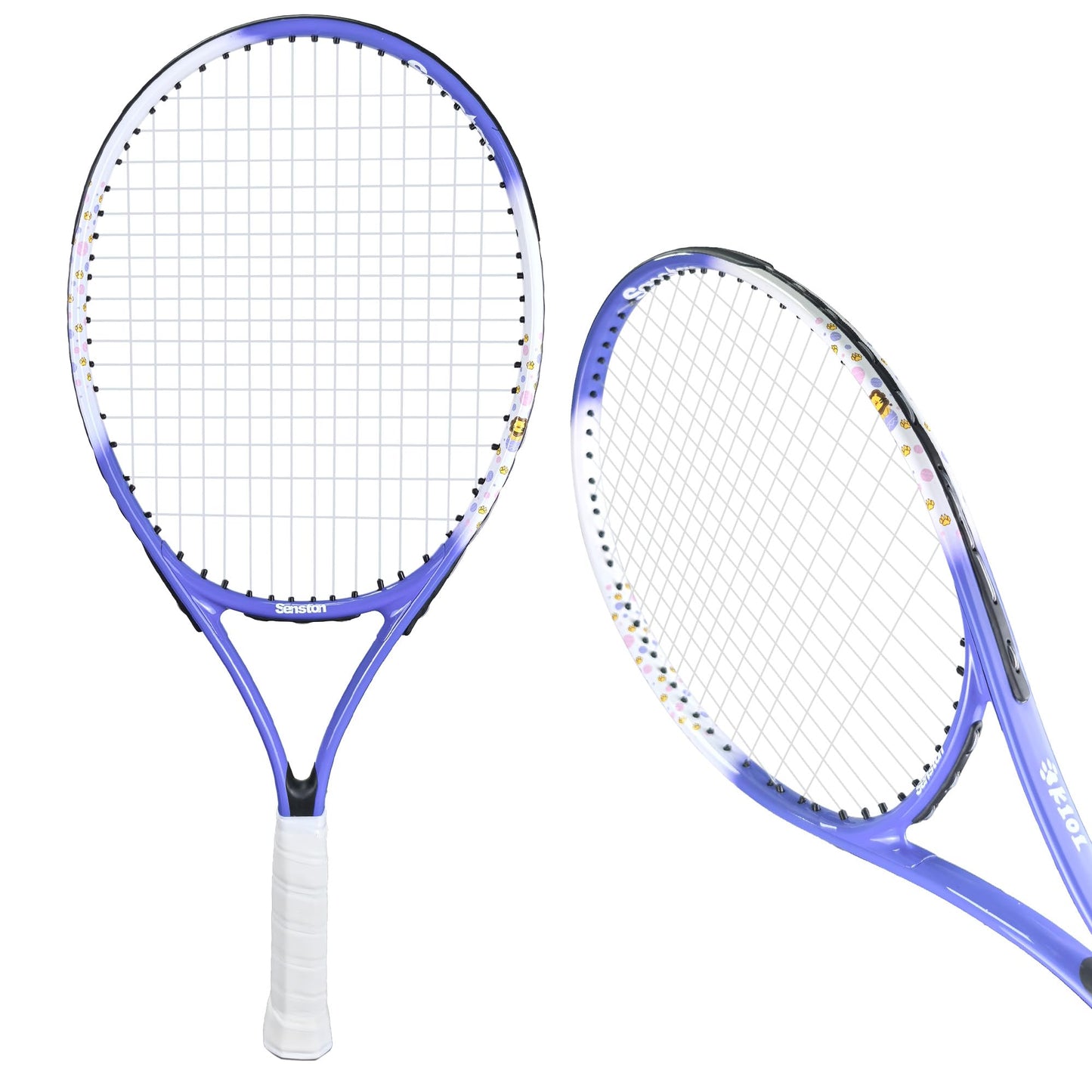 Senston 19" 23" 25" Kids Junior Tennis Racquet for Kids Children Boys Girls Tennis Rackets with Racket Cover - Tennis Mindset
