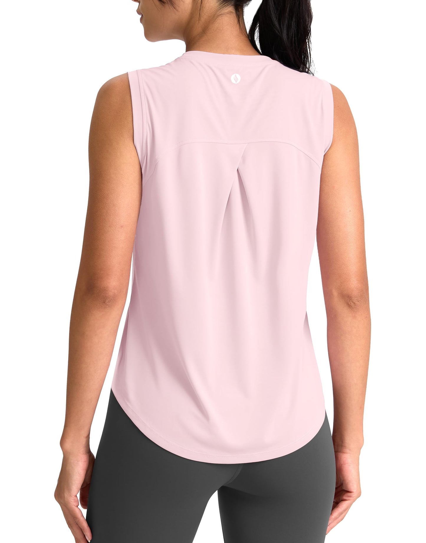 SANTINY Women's Workout Tank Tops Athletic Gym Yoga Shirt
