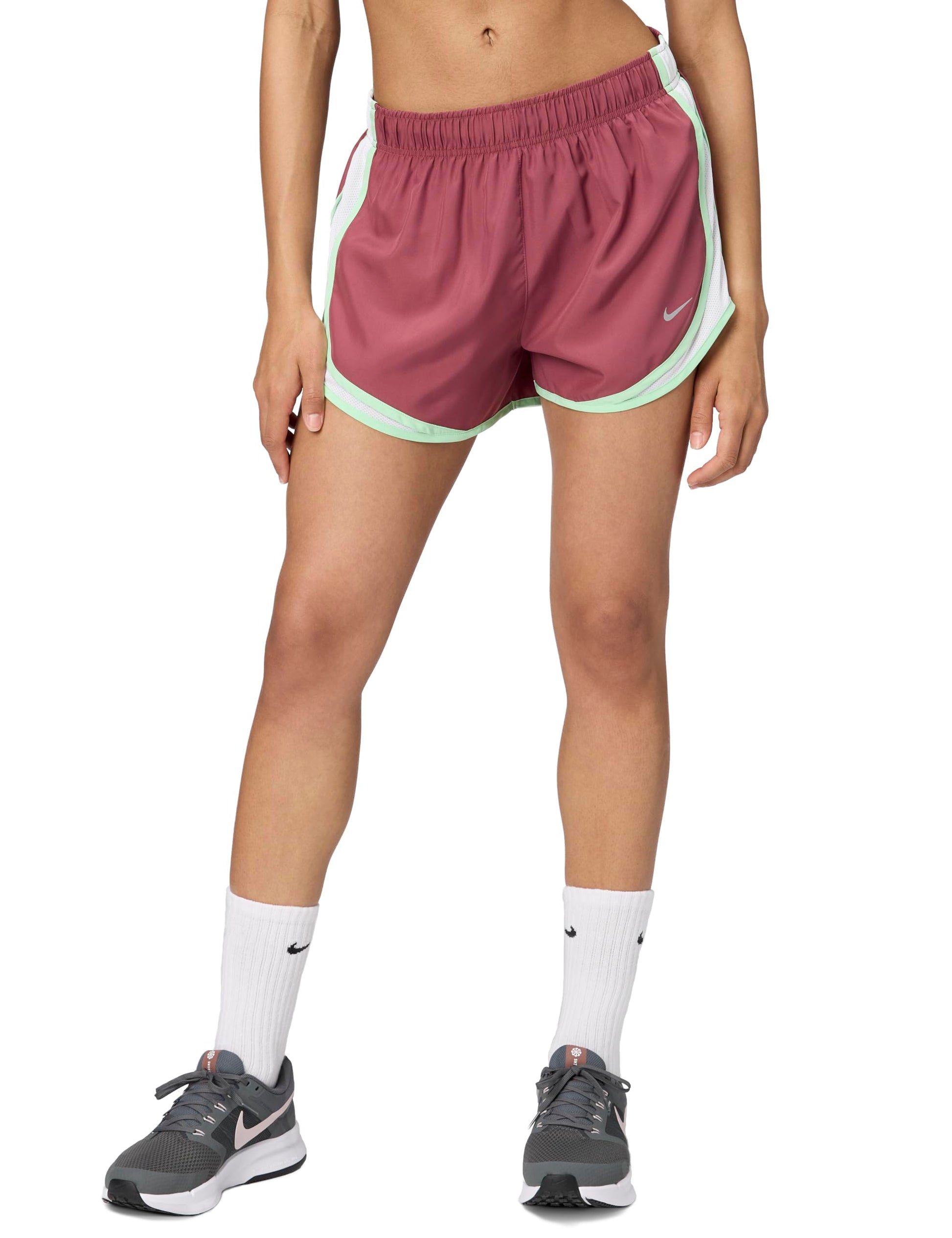 Nike Women's Tempo Dri-FIT Mid-Rise Brief-Lined Running Shorts - Tennis Mindset
