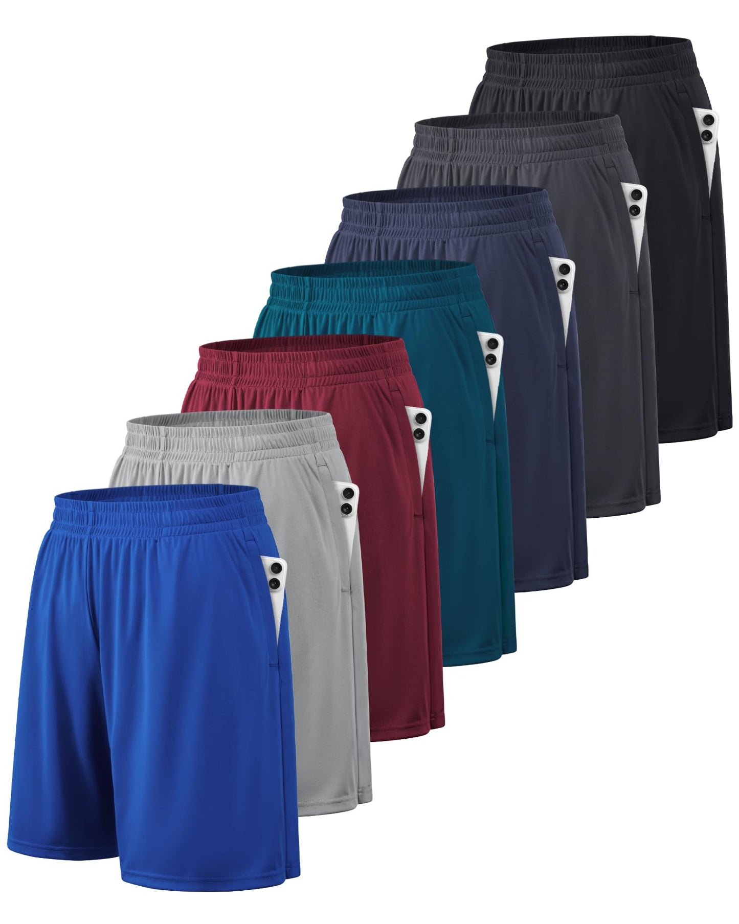 BALENNZ Mens Athletic Shorts with Pockets Quick Dry Workout Shorts Men - Tennis Mindset