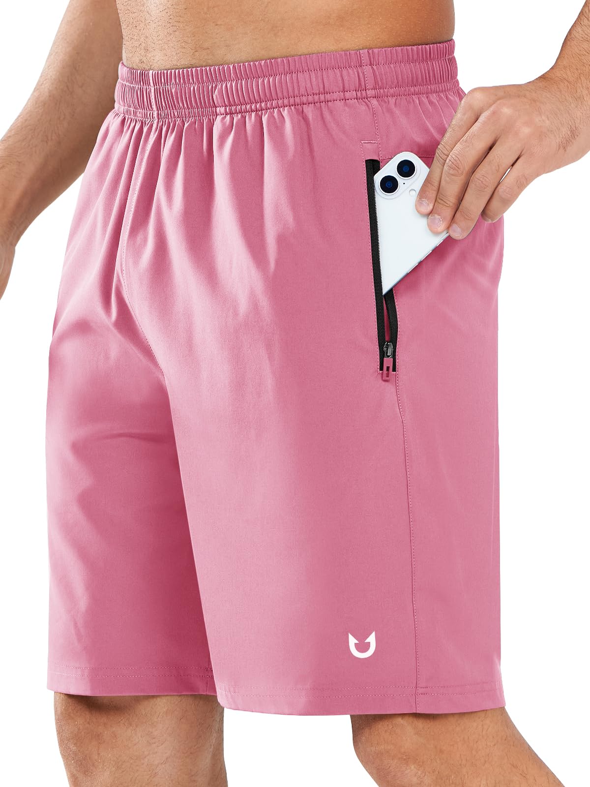 NORTHYARD Men's Athletic Running Shorts Quick Dry Lightweight Zip Pockets - Tennis Mindset