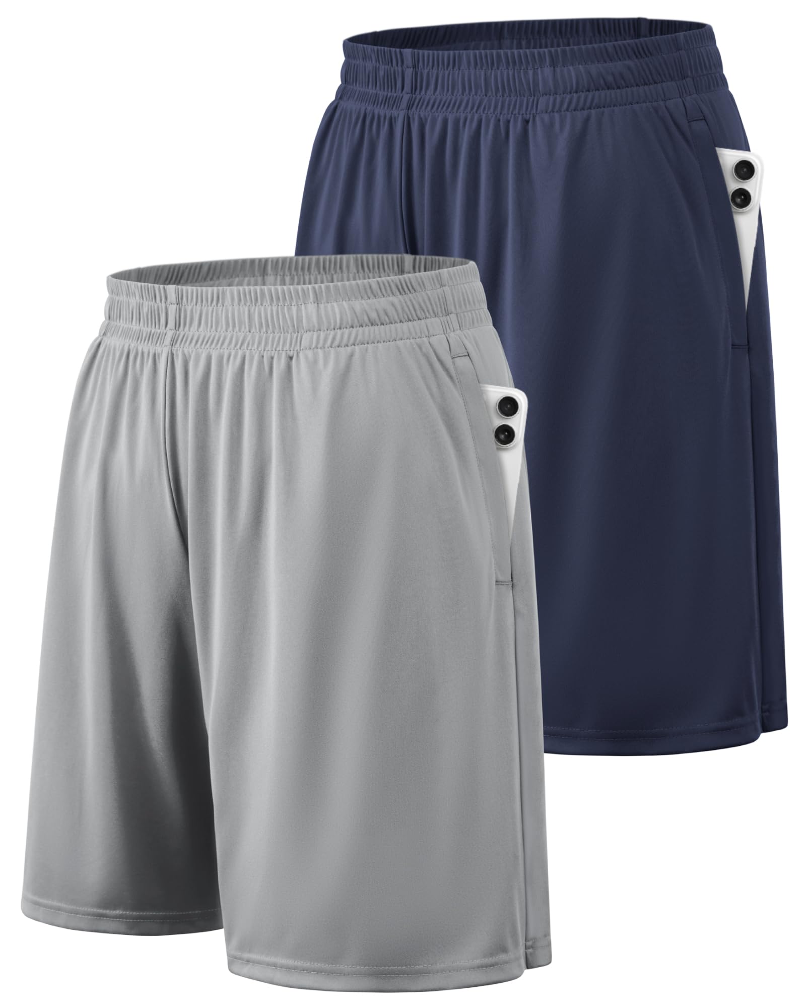 BALENNZ Mens Athletic Shorts with Pockets Quick Dry Workout Shorts Men - Tennis Mindset