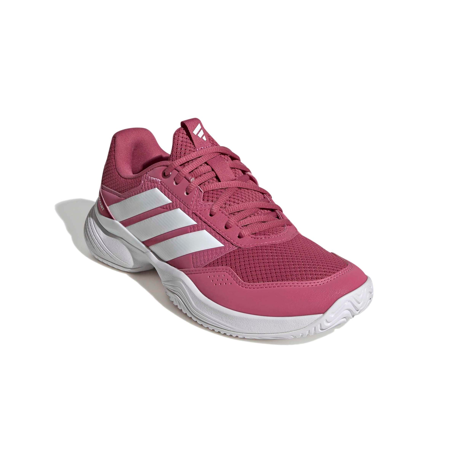 adidas Womens Gamecourt 3 All Court Sneakers Shoes - White - Tennis Mindset