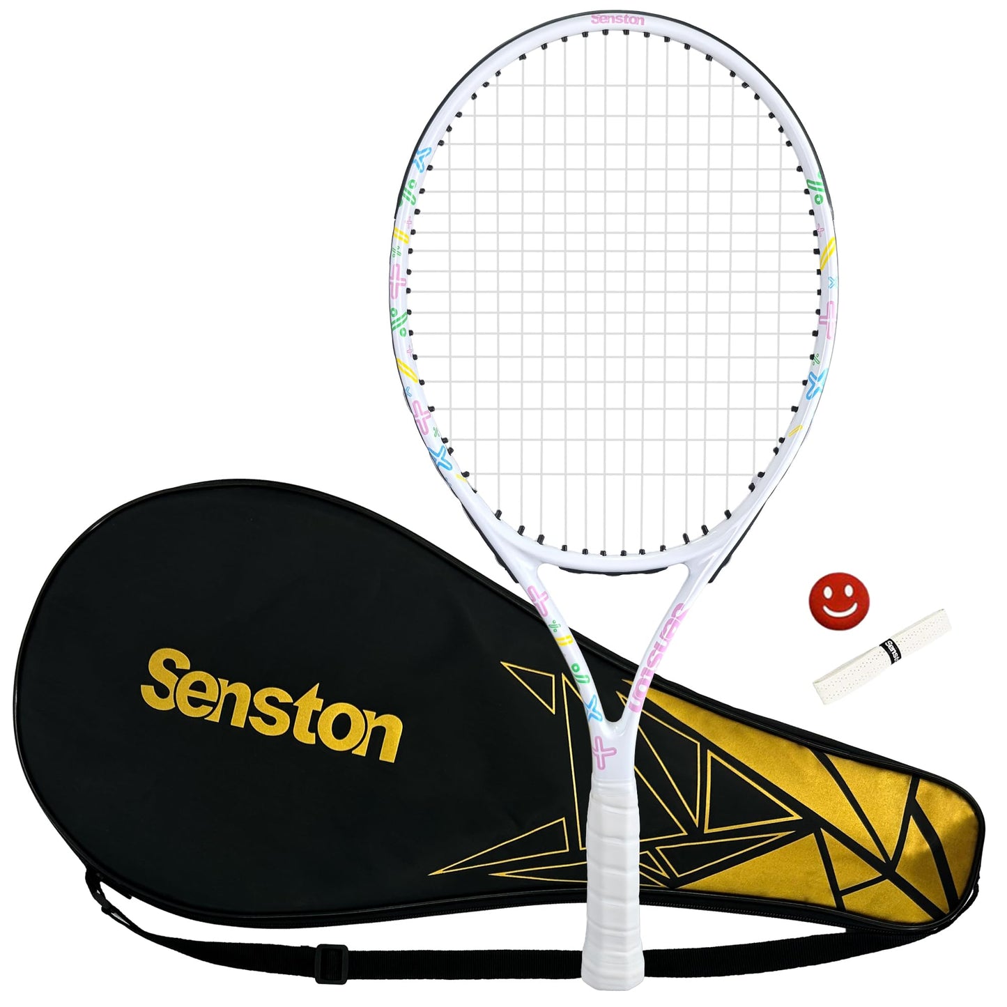 Senston 19" 23" 25" Kids Junior Tennis Racquet for Kids Children Boys Girls Tennis Rackets with Racket Cover - Tennis Mindset