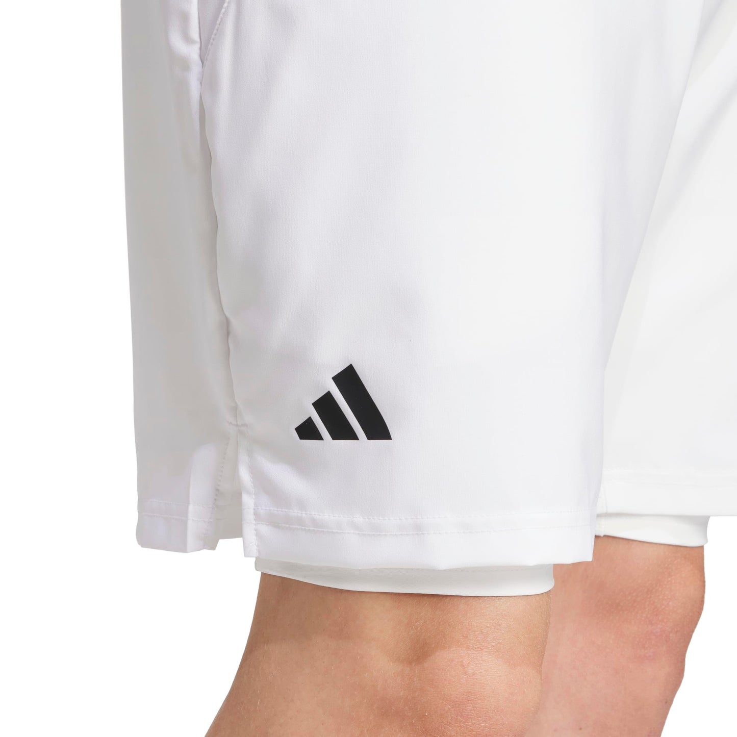 adidas Mens Club Climacool 2-In-1 Shorts Tennis Casual Bottoms Casual - White - Tennis Mindset