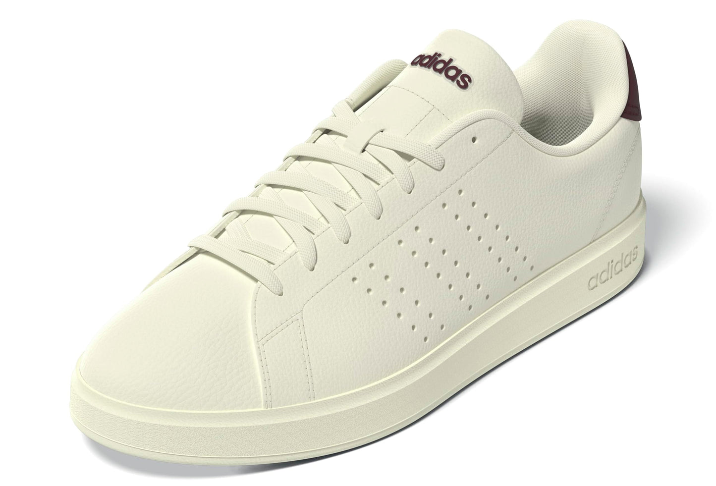 adidas Mens Advantage 2.0 Tennis Sneakers Shoes - White
