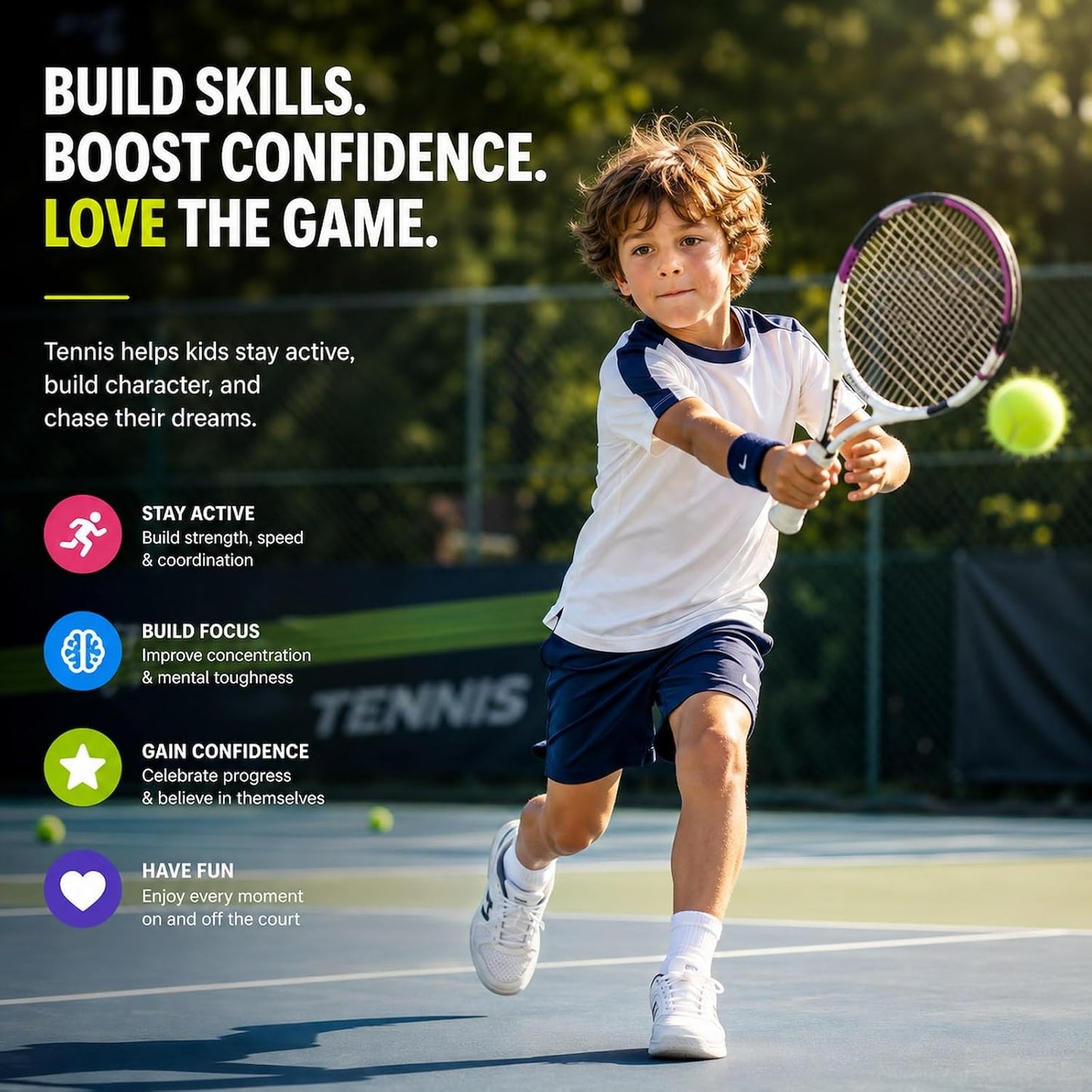 2-Pack Kids Tennis Racket Set, Junior Racquets with Bag and Balls - Tennis Mindset