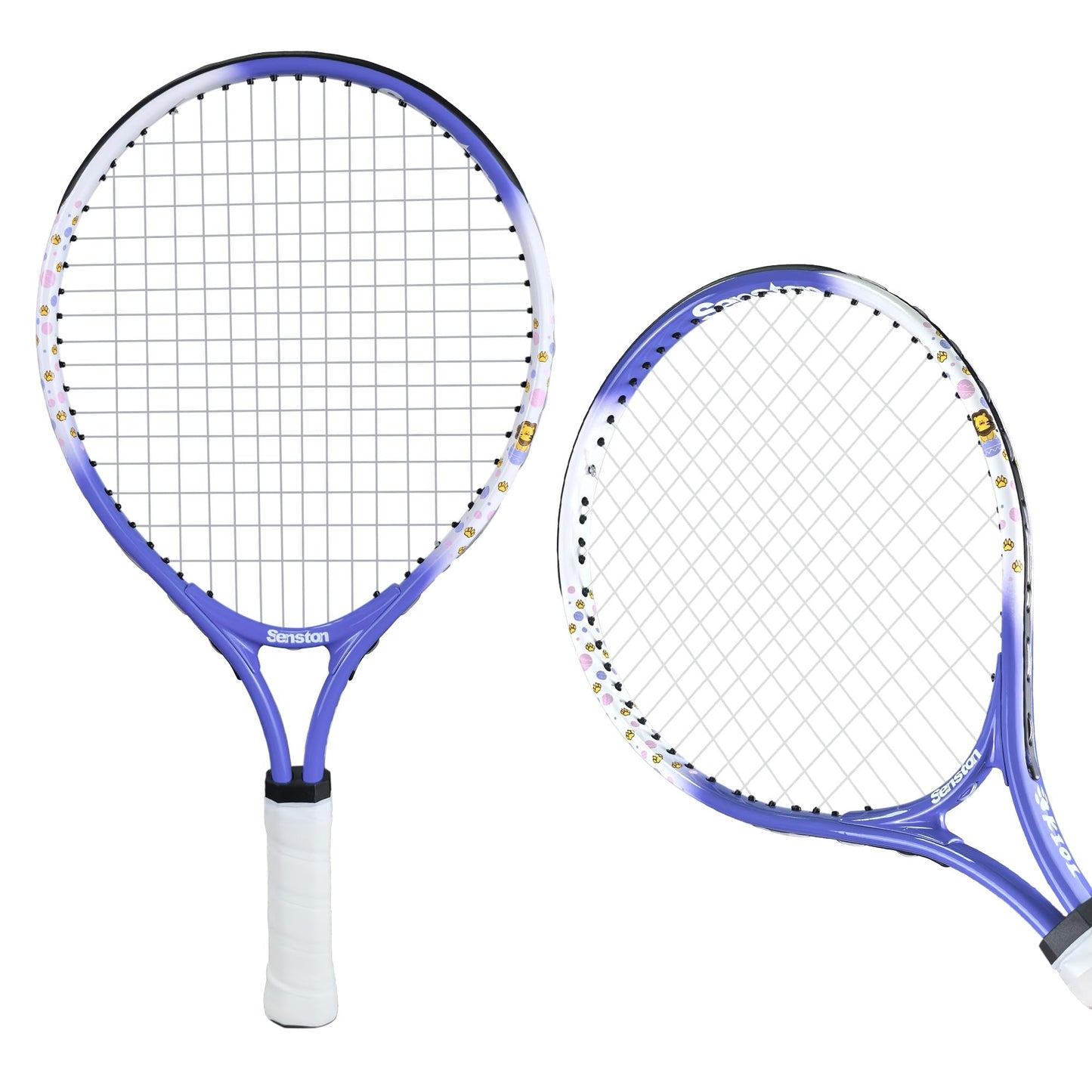 Senston 19" 23" 25" Kids Junior Tennis Racquet for Kids Children Boys Girls Tennis Rackets with Racket Cover - Tennis Mindset