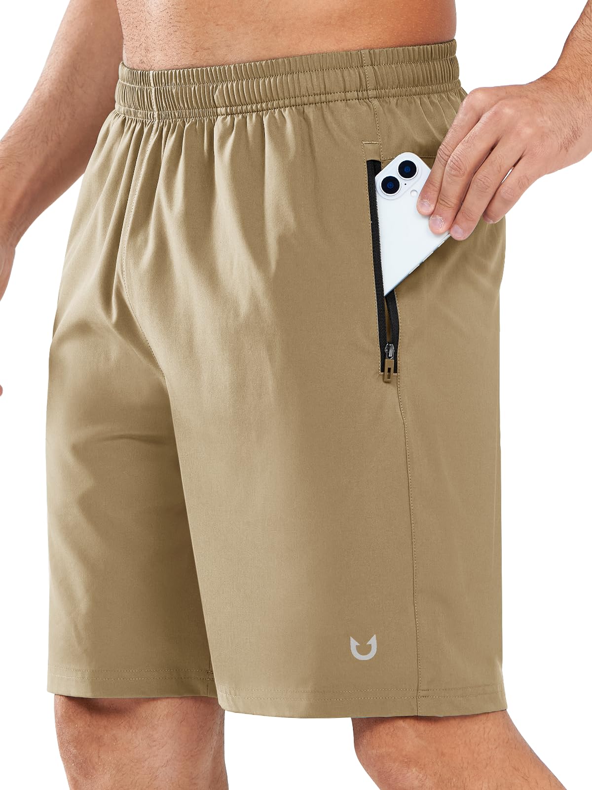 NORTHYARD Men's Athletic Running Shorts Quick Dry Lightweight Zip Pockets - Tennis Mindset