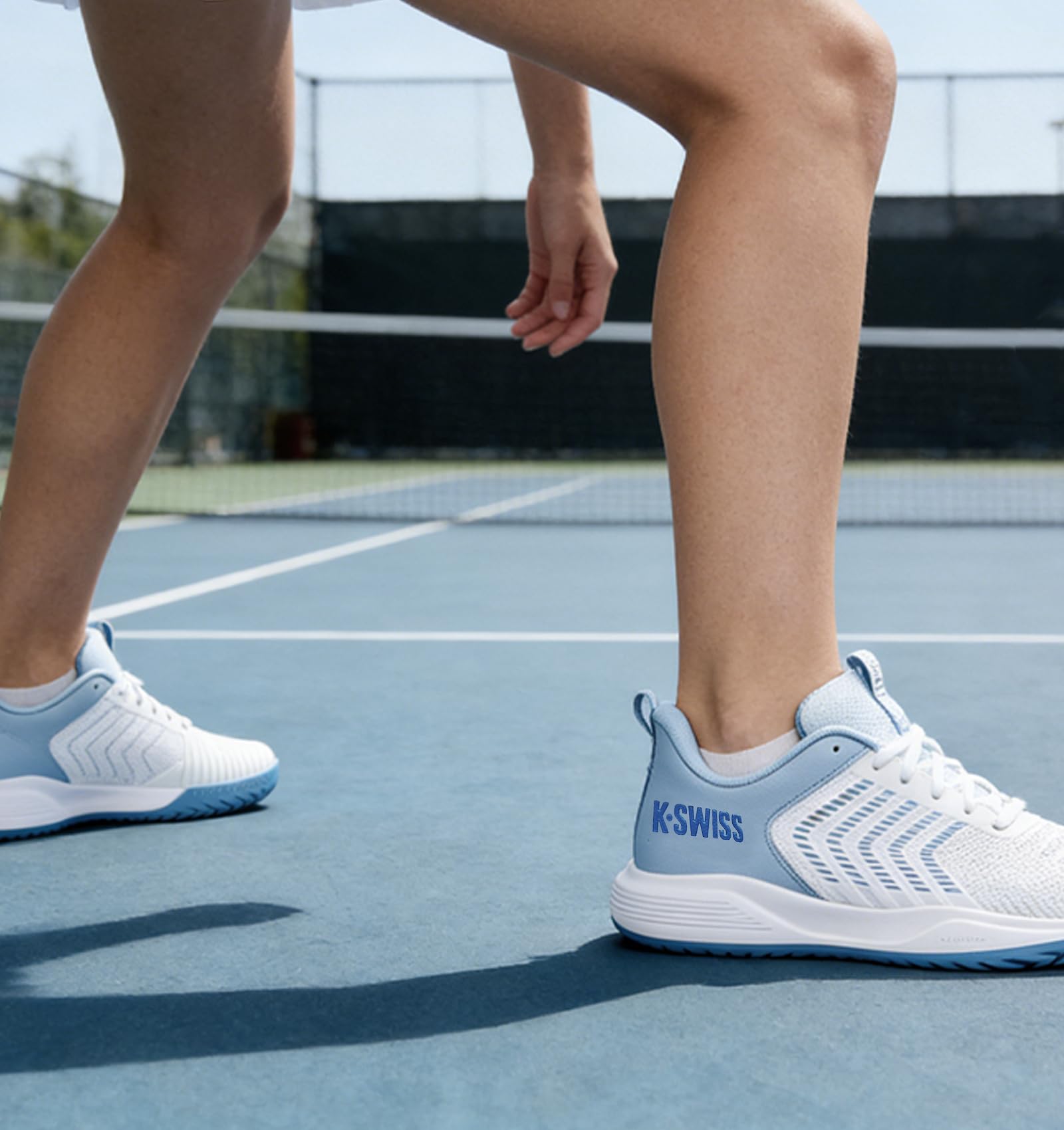 K-Swiss Women's Ultrashot Light Pickleball Tennis Shoe - Lightweight Court Shoes Lateral Movement Stable Support - Tennis Mindset