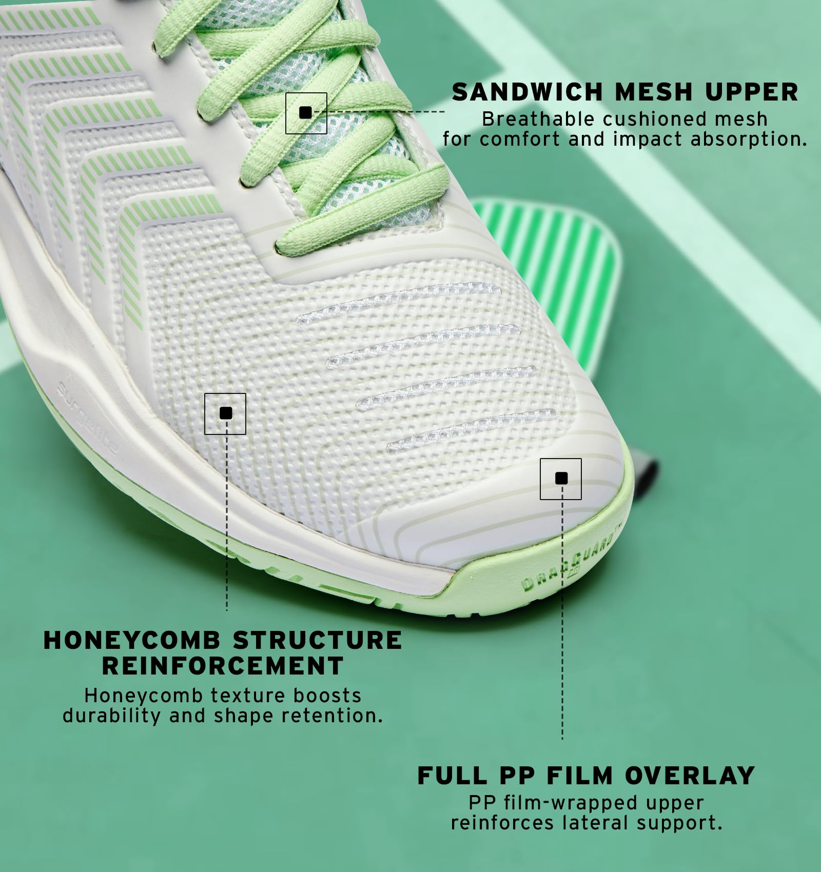 K-Swiss Women's Ultrashot Light Pickleball Tennis Shoe - Lightweight Court Shoes Lateral Movement Stable Support - Tennis Mindset