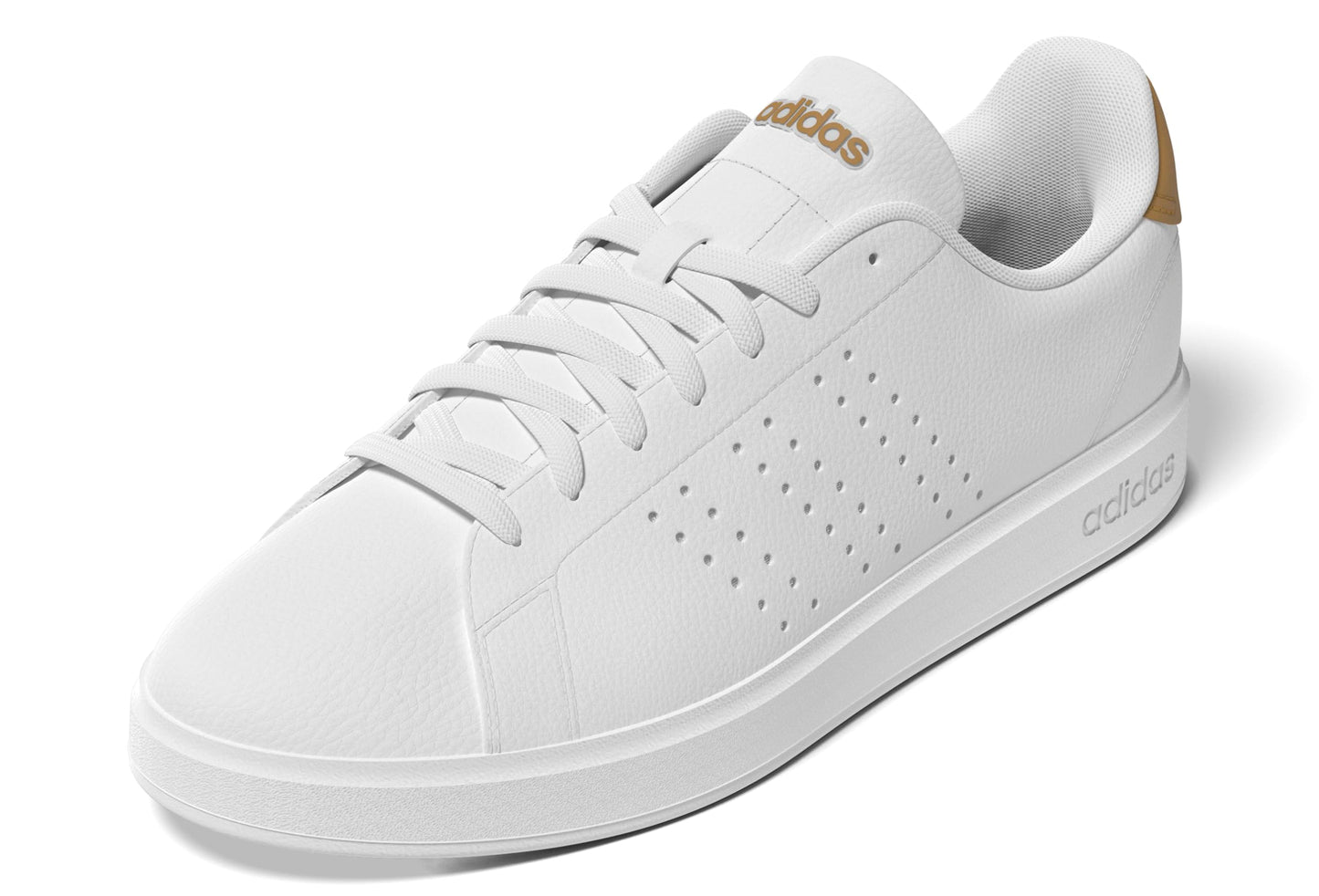 adidas Mens Advantage 2.0 Tennis Sneakers Shoes - White