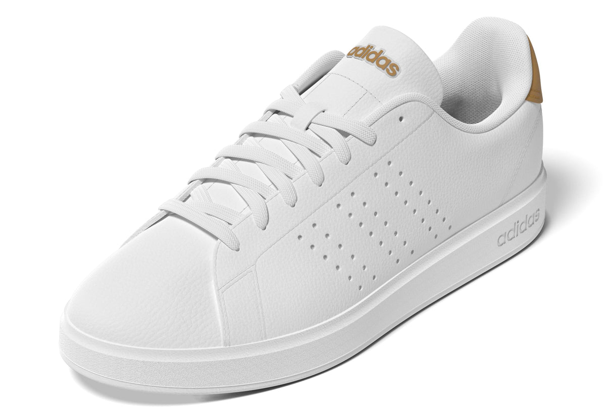adidas Mens Advantage 2.0 Tennis Sneakers Shoes - White - Tennis Mindset