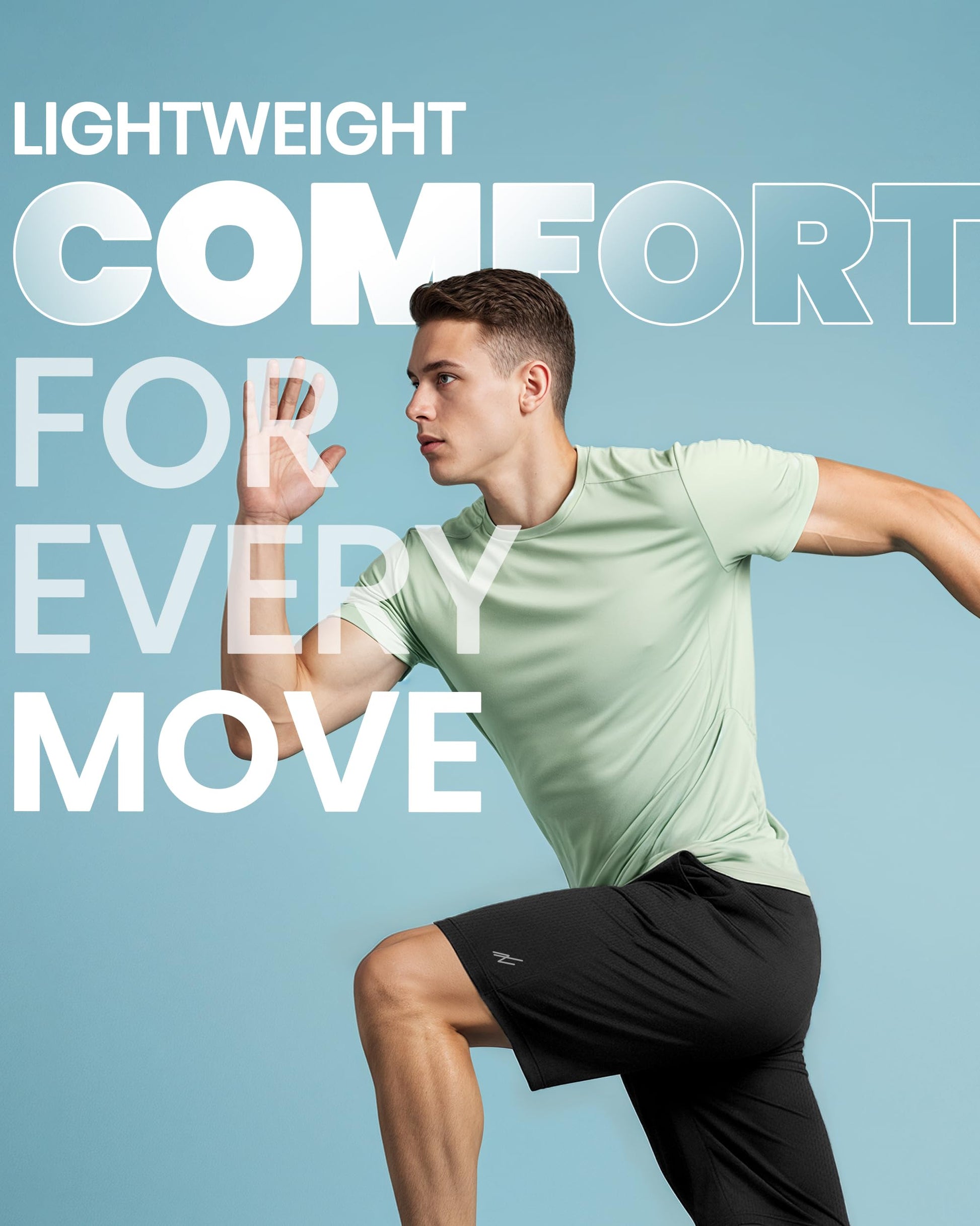 Breathable Mesh Mens Athletic Shorts Loose-Fit Quick Dry Running Gym Shorts - Tennis Mindset