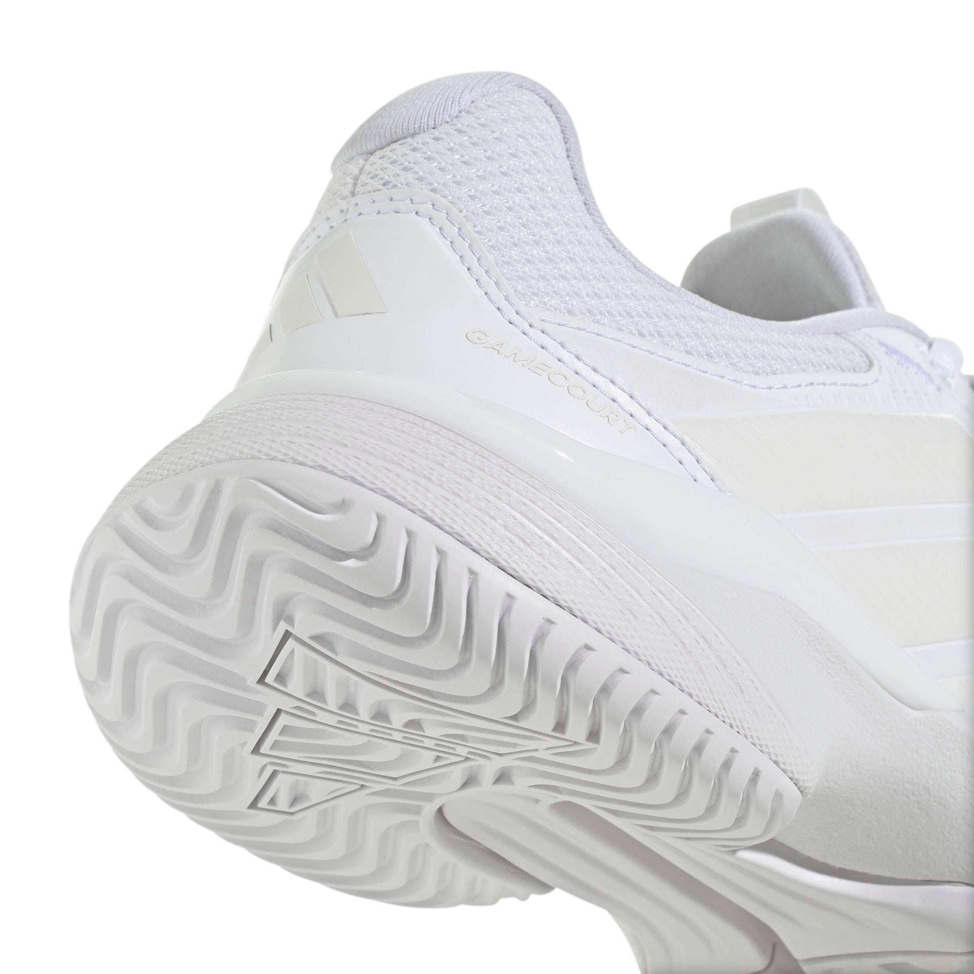 adidas Womens Gamecourt 3 All Court Sneakers Shoes - White - Tennis Mindset