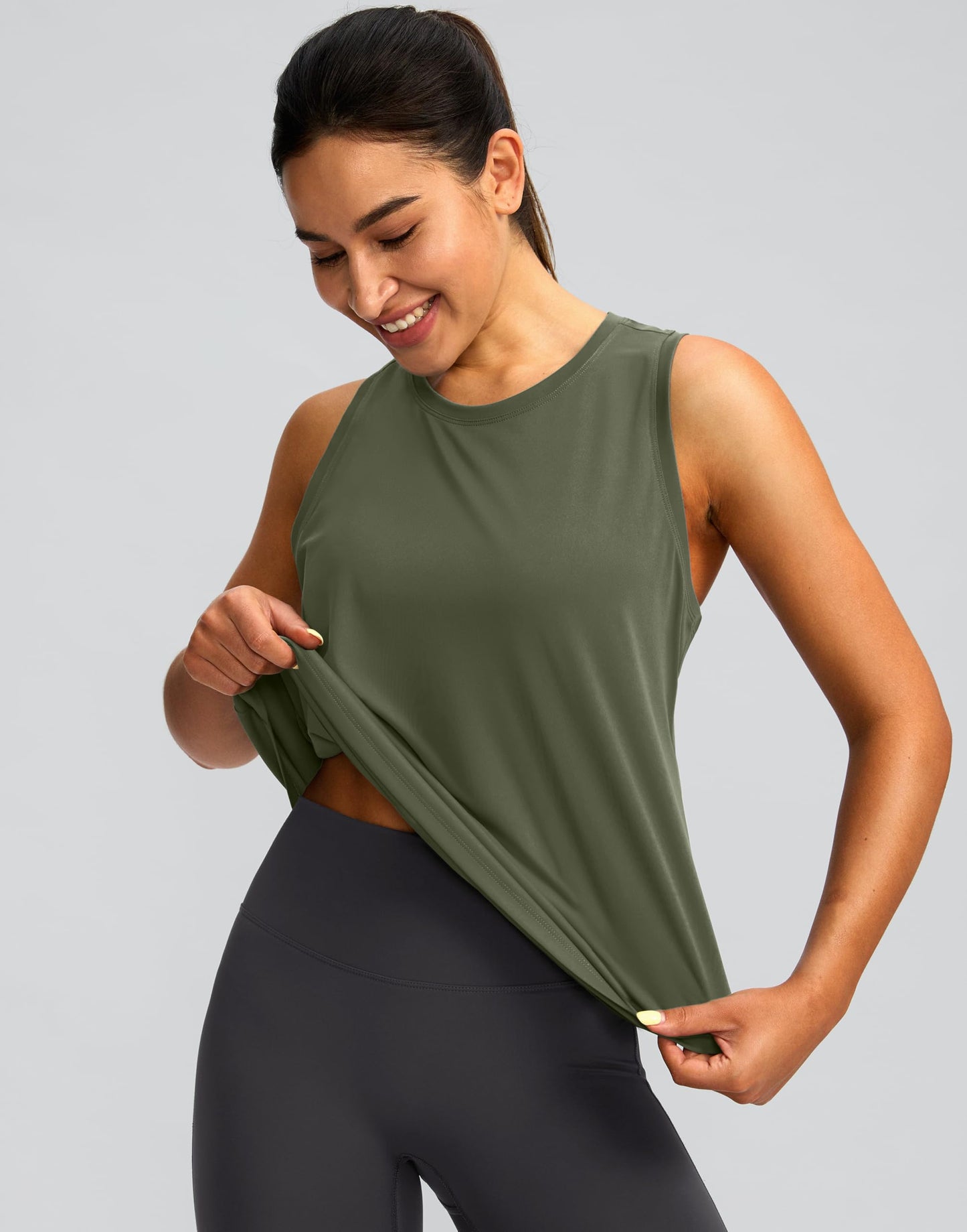 G Gradual Women's Workout Tops Racerback Athletic Tank Tops