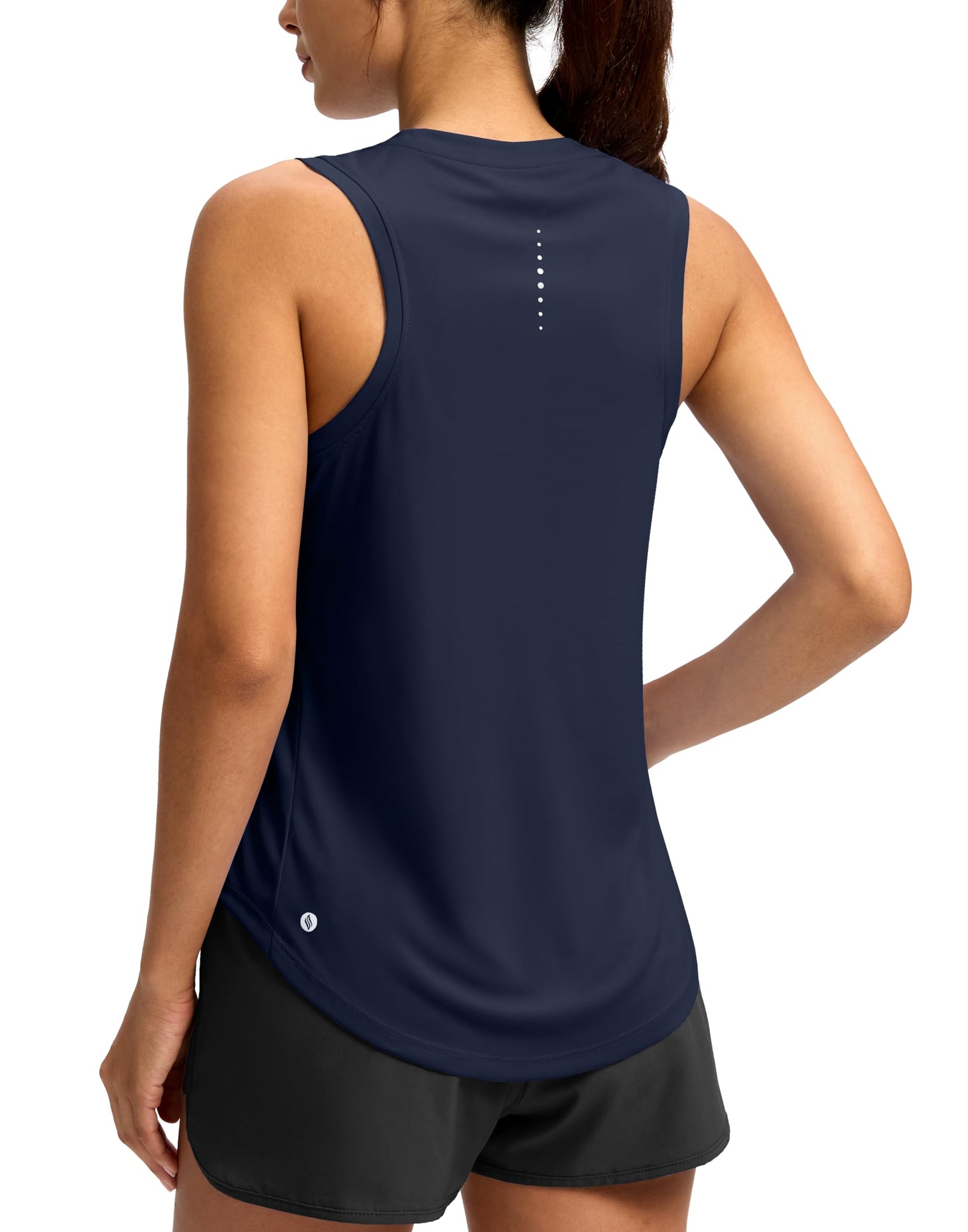 SANTINY Women's Workout Tank Top Racerback Athletic Shirt