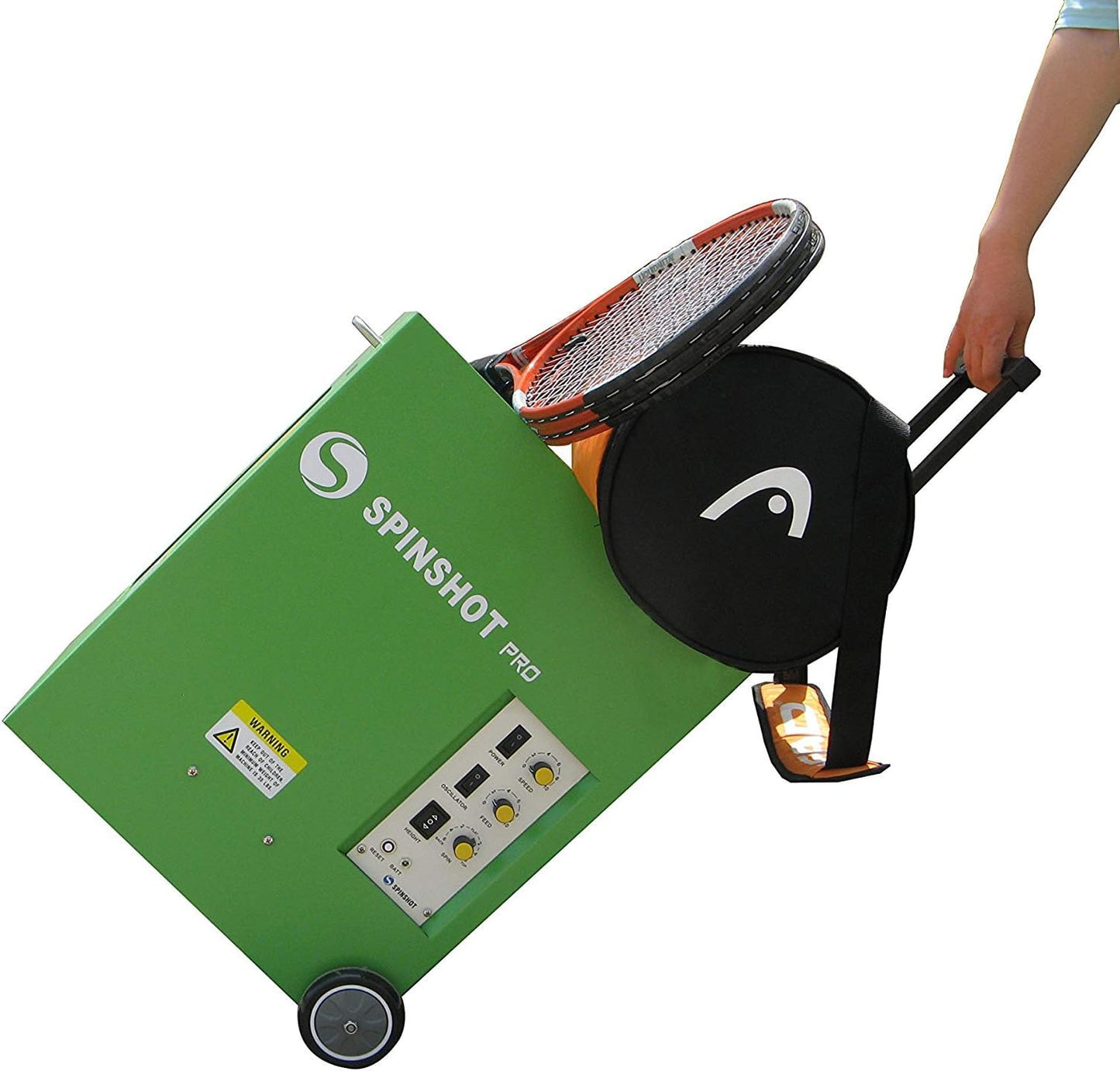 Spinshot Pro Tennis Ball Machine (The Best Model for Easy Use) - Tennis Mindset