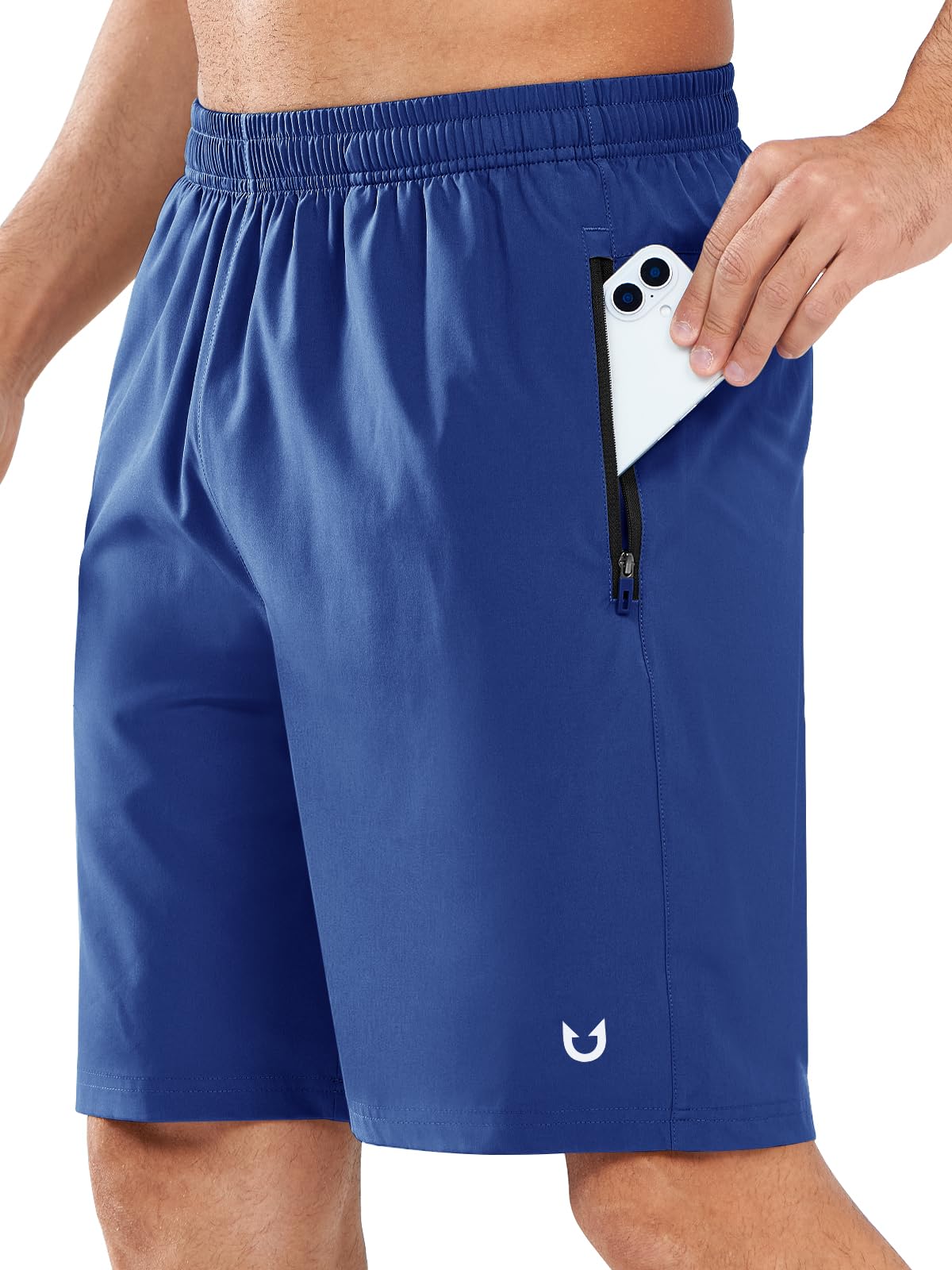 NORTHYARD Men's Athletic Running Shorts Quick Dry Lightweight Zip Pockets - Tennis Mindset