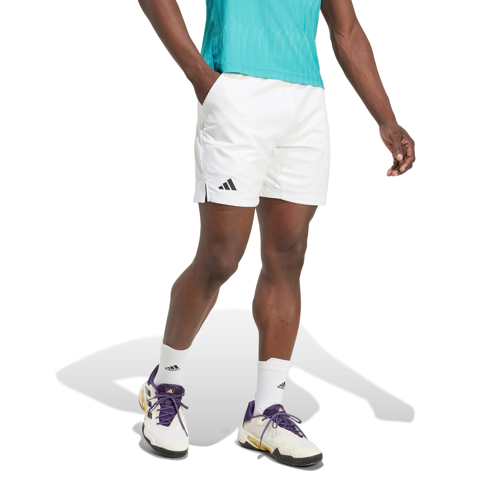 adidas Mens Climacool Ergo Shorts Tennis Casual Bottoms Casual - Black - Tennis Mindset