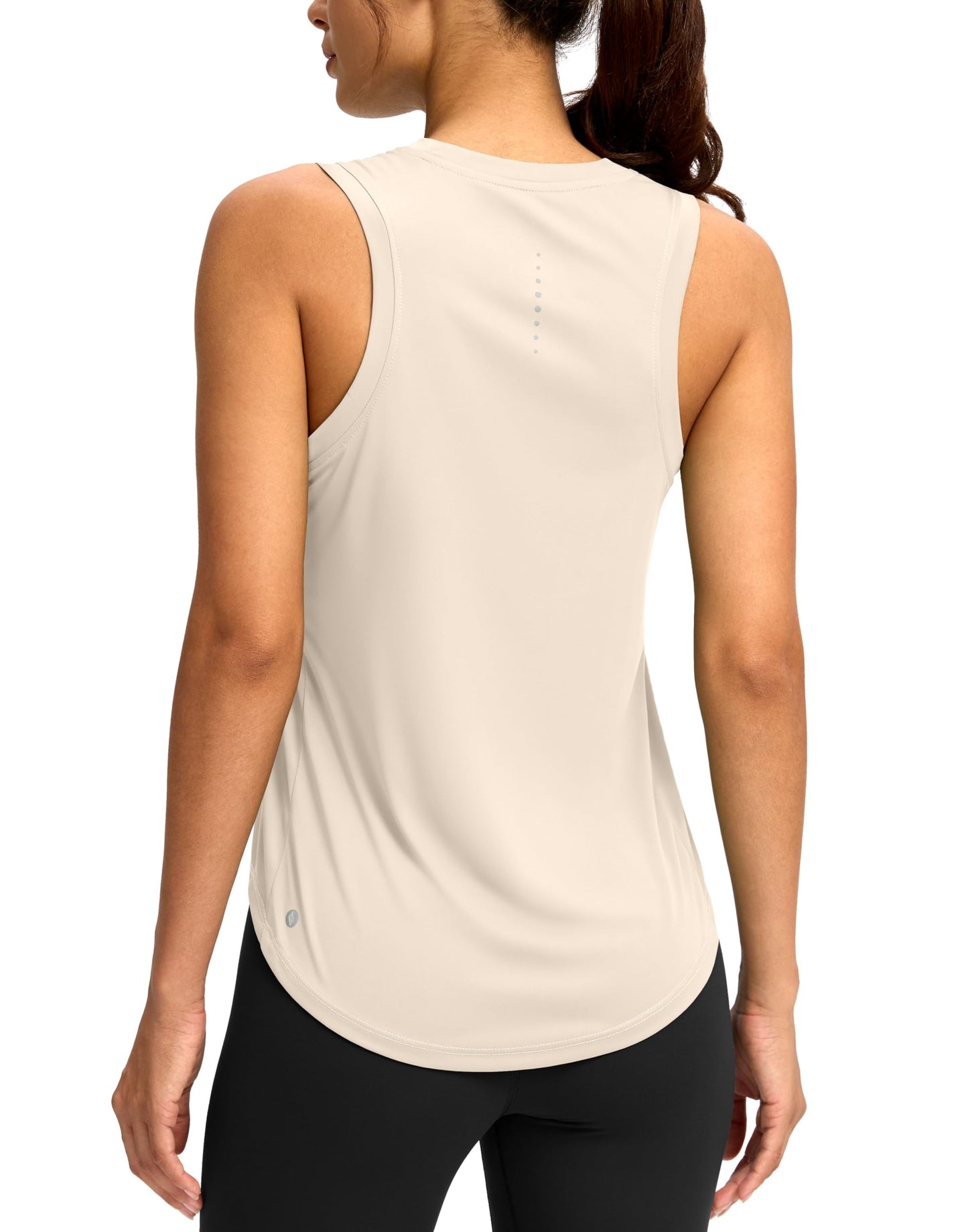 SANTINY Women's Workout Tank Top Racerback Athletic Shirt