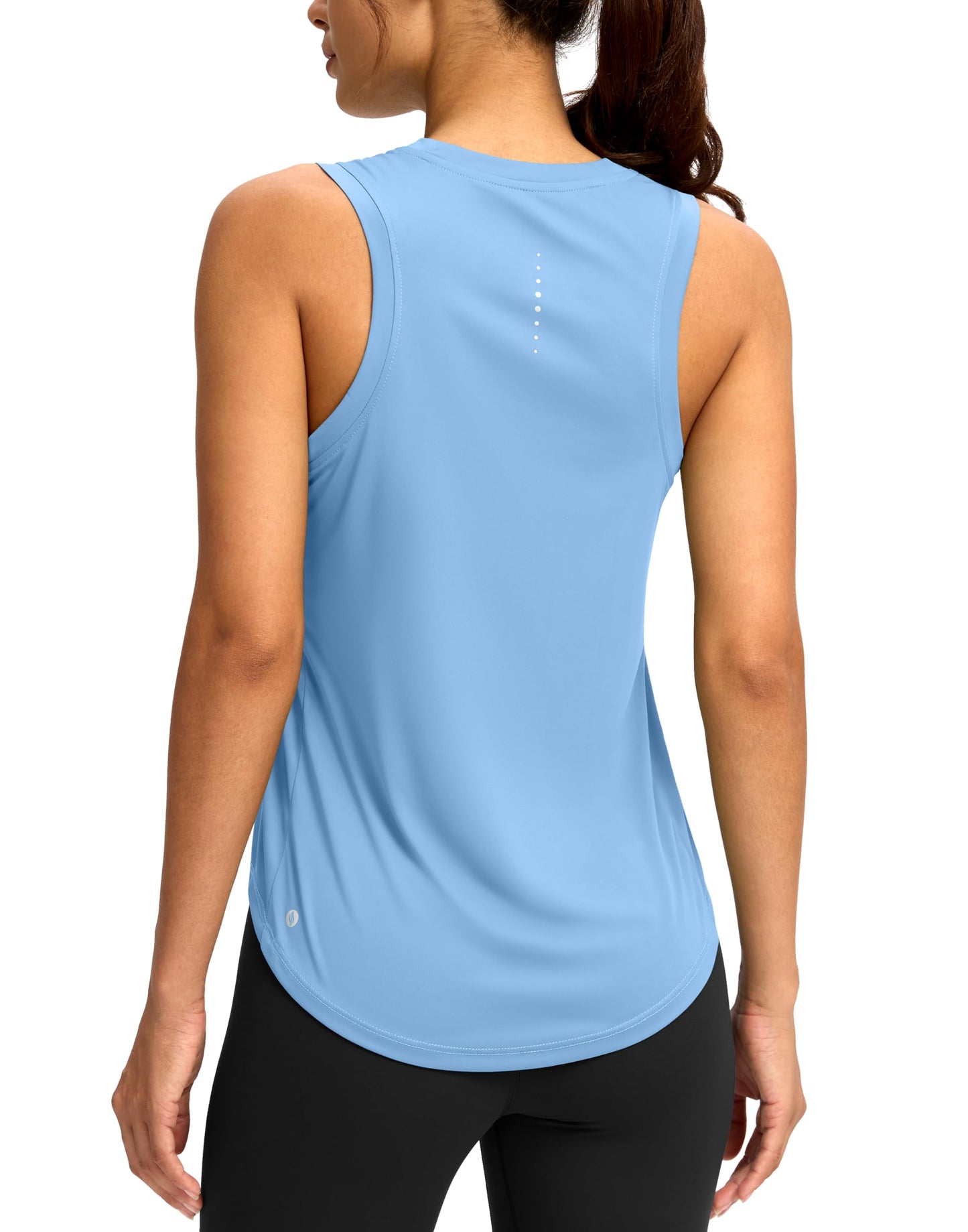 SANTINY Women's Workout Tank Top Racerback Athletic Shirt