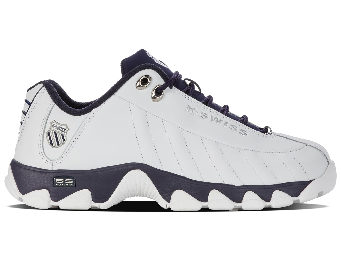 K-Swiss Men's ST329 CMF Sneaker, Wide Tennis Walking Shoes Leather Upper