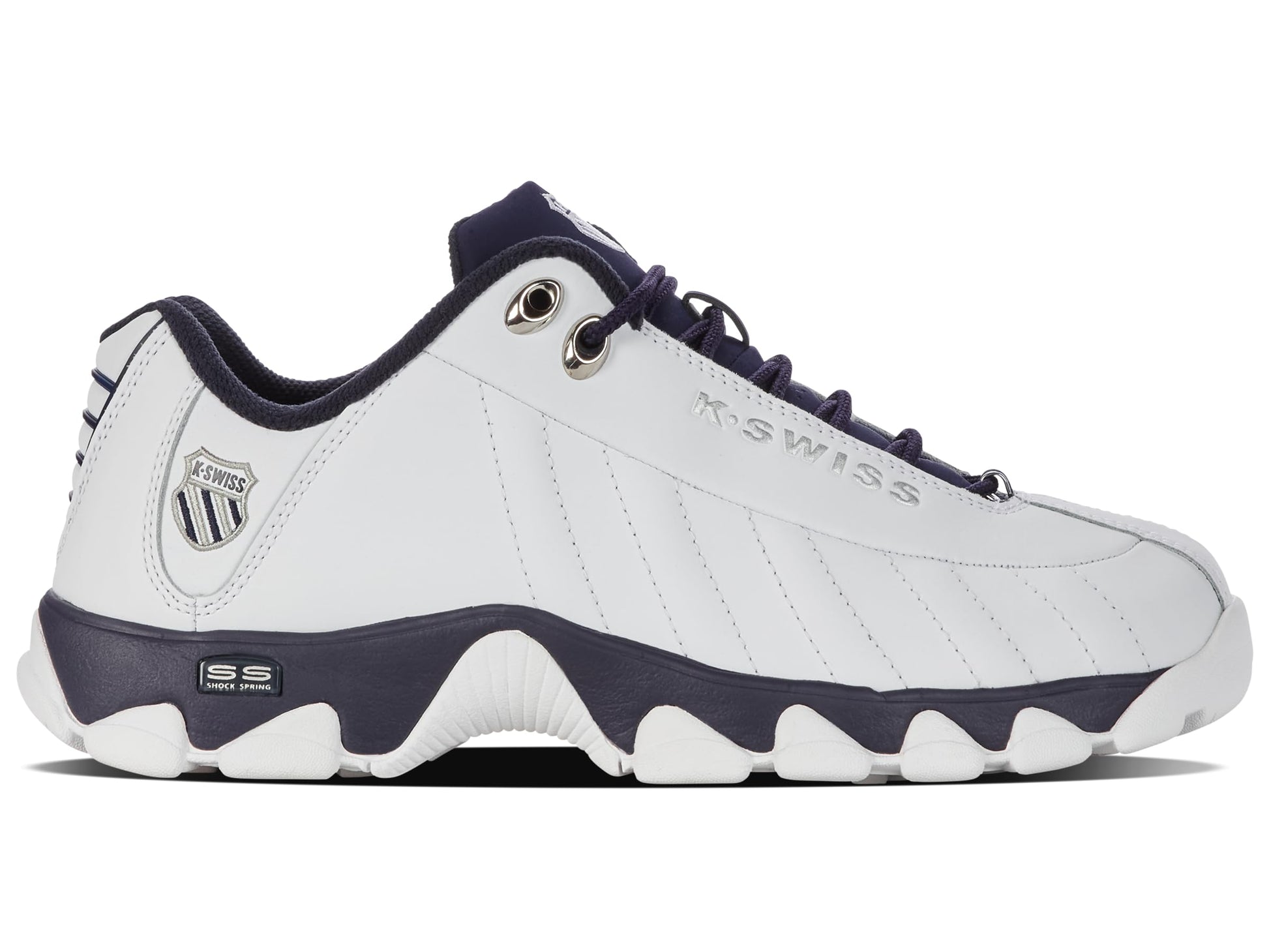 K-Swiss Men's ST329 CMF Sneaker, Wide Tennis Walking Shoes Leather Upper - Tennis Mindset