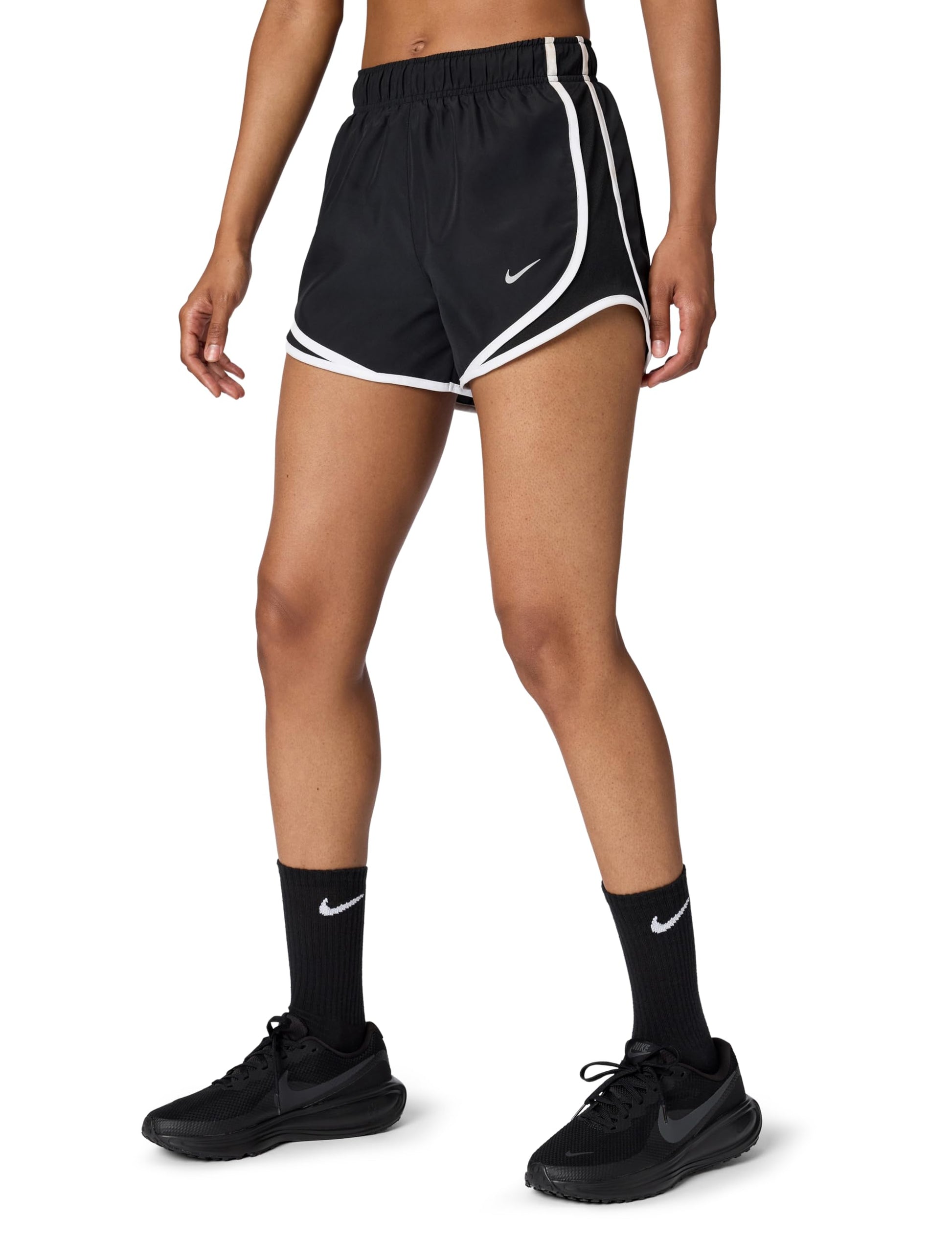 Nike Women's Tempo Dri-FIT Mid-Rise Brief-Lined Running Shorts - Tennis Mindset