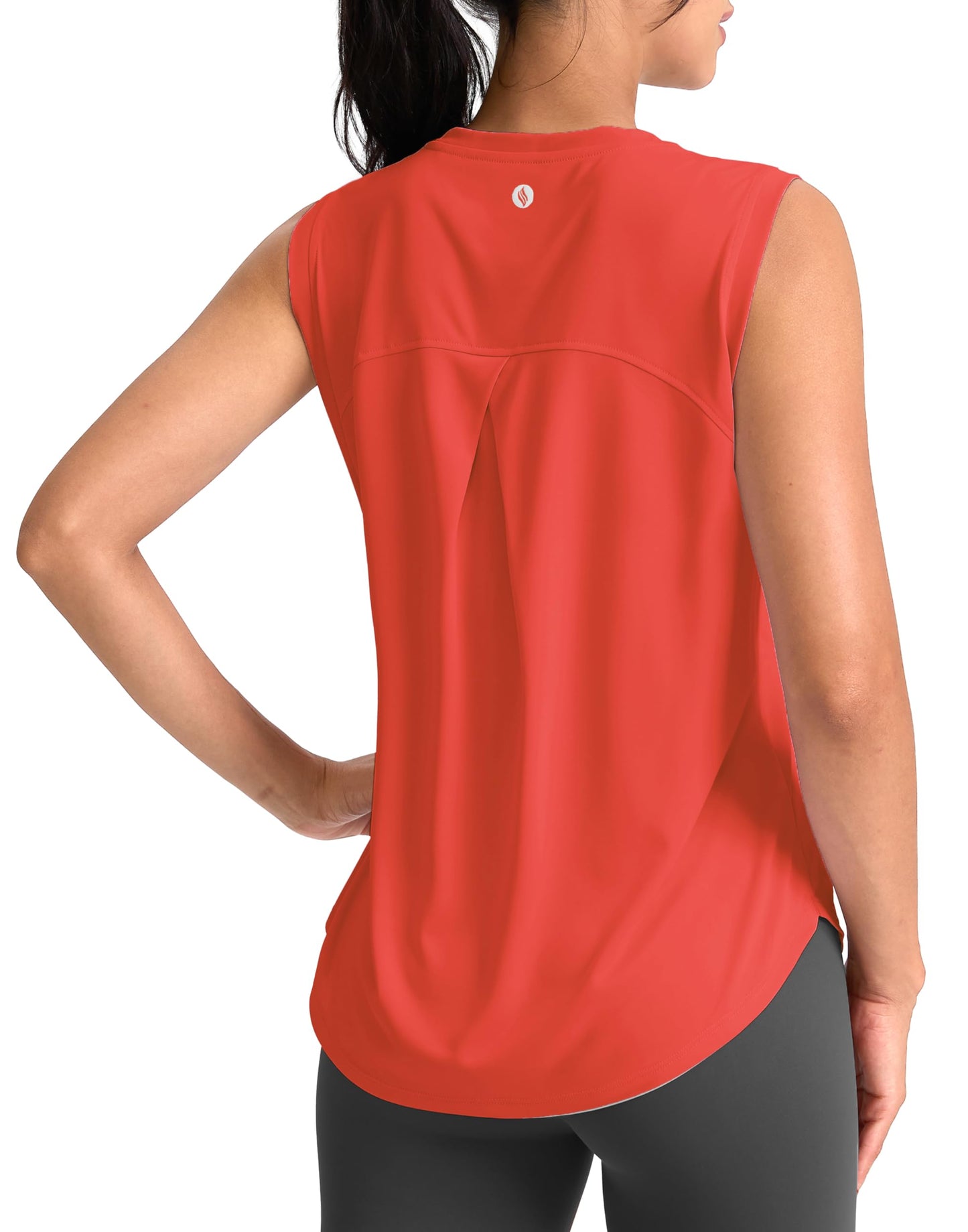 SANTINY Women's Workout Tank Tops Athletic Gym Yoga Shirt