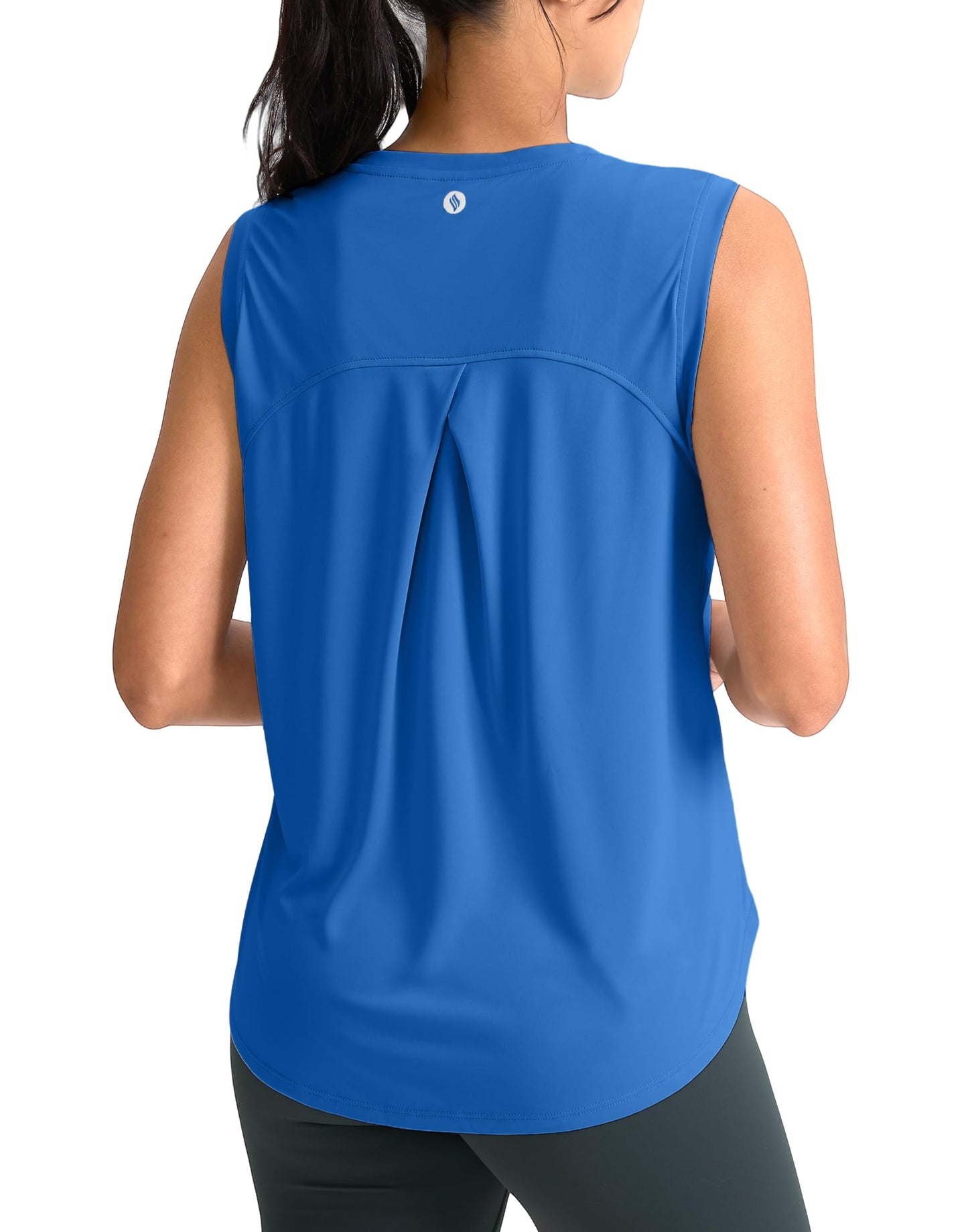 SANTINY Women's Workout Tank Tops Athletic Gym Yoga Shirt