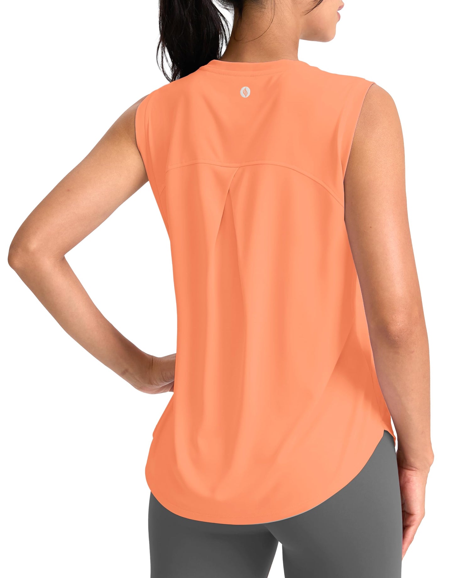 SANTINY Women's Workout Tank Tops Athletic Gym Yoga Shirt
