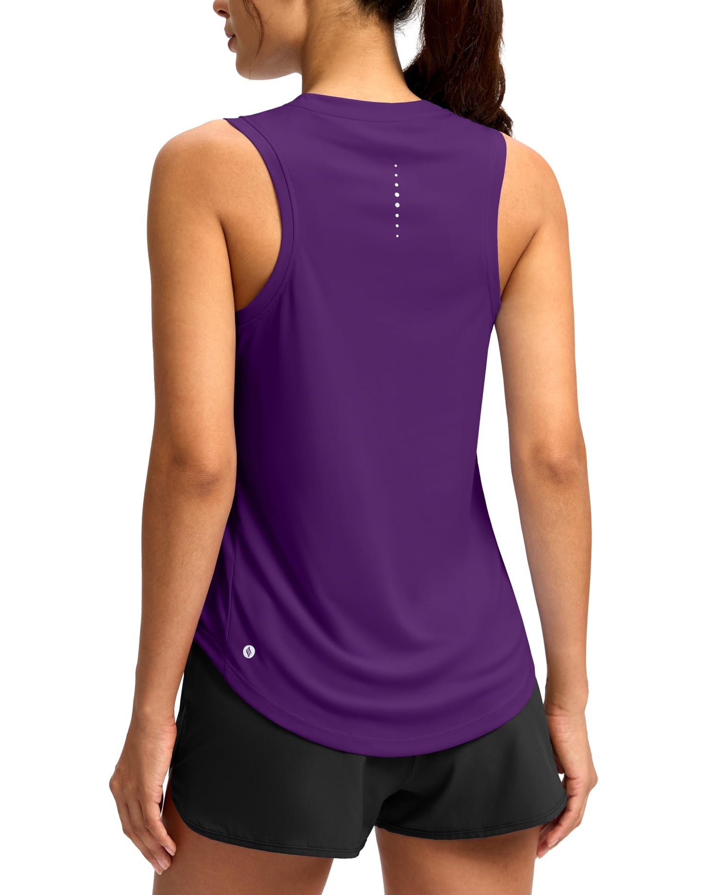 SANTINY Women's Workout Tank Top Racerback Athletic Shirt