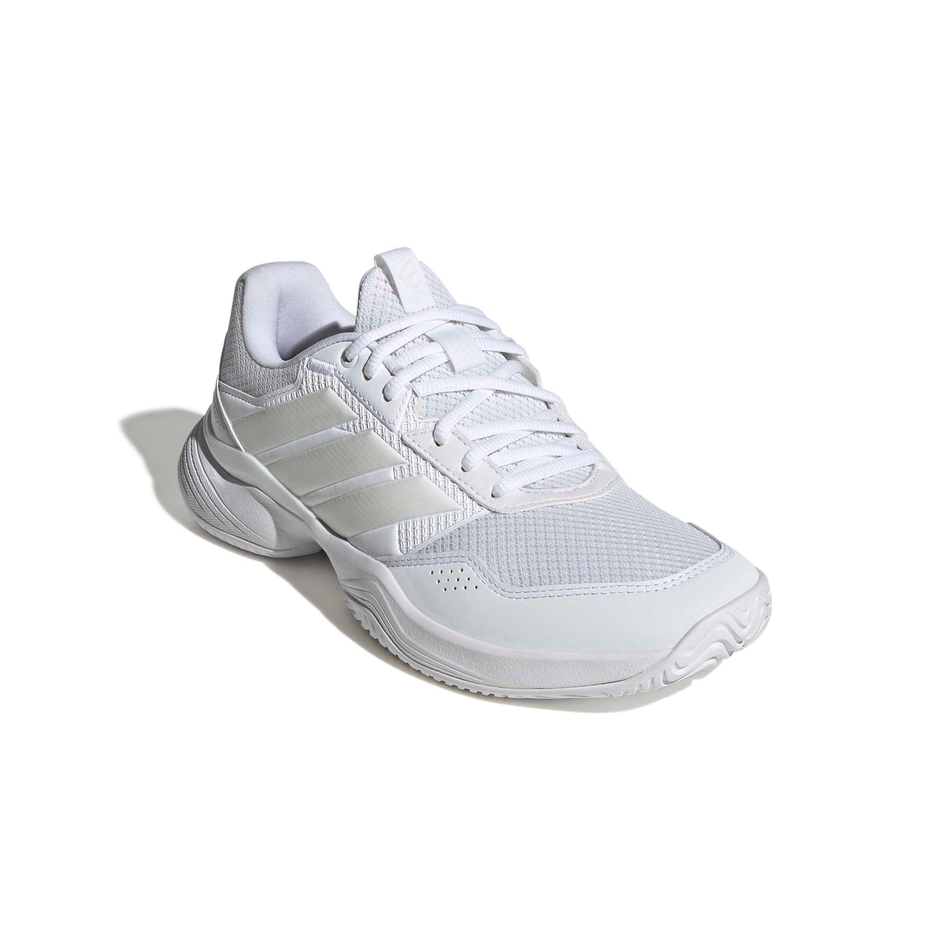 adidas Womens Gamecourt 3 All Court Sneakers Shoes - White - Tennis Mindset