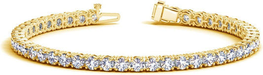 Houston Diamond District 2 to 28 CT Lab Grown Diamond Tennis Bracelet - Tennis Mindset