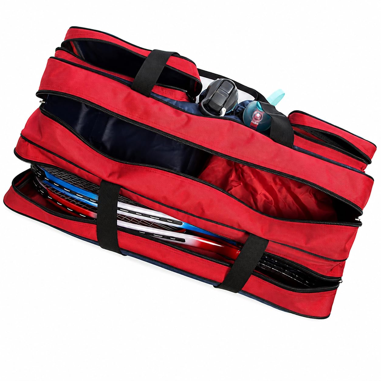 K-Cliffs Tennis Racket Bag | Deluxe Ballistic Nylon | Shoe Compartment - Tennis Mindset