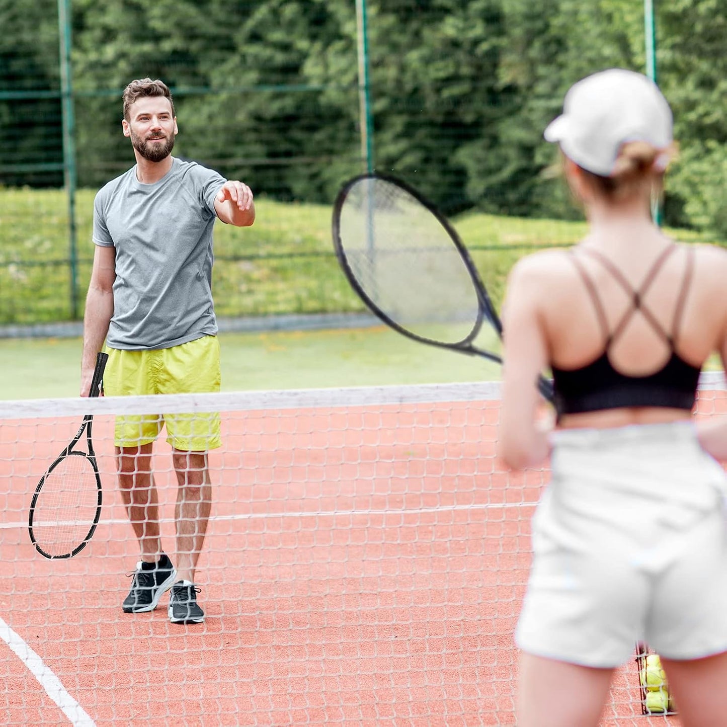 HIRALIY 27-Inch Tennis Racket for Adults with Ball and Carry Bag - Tennis Mindset