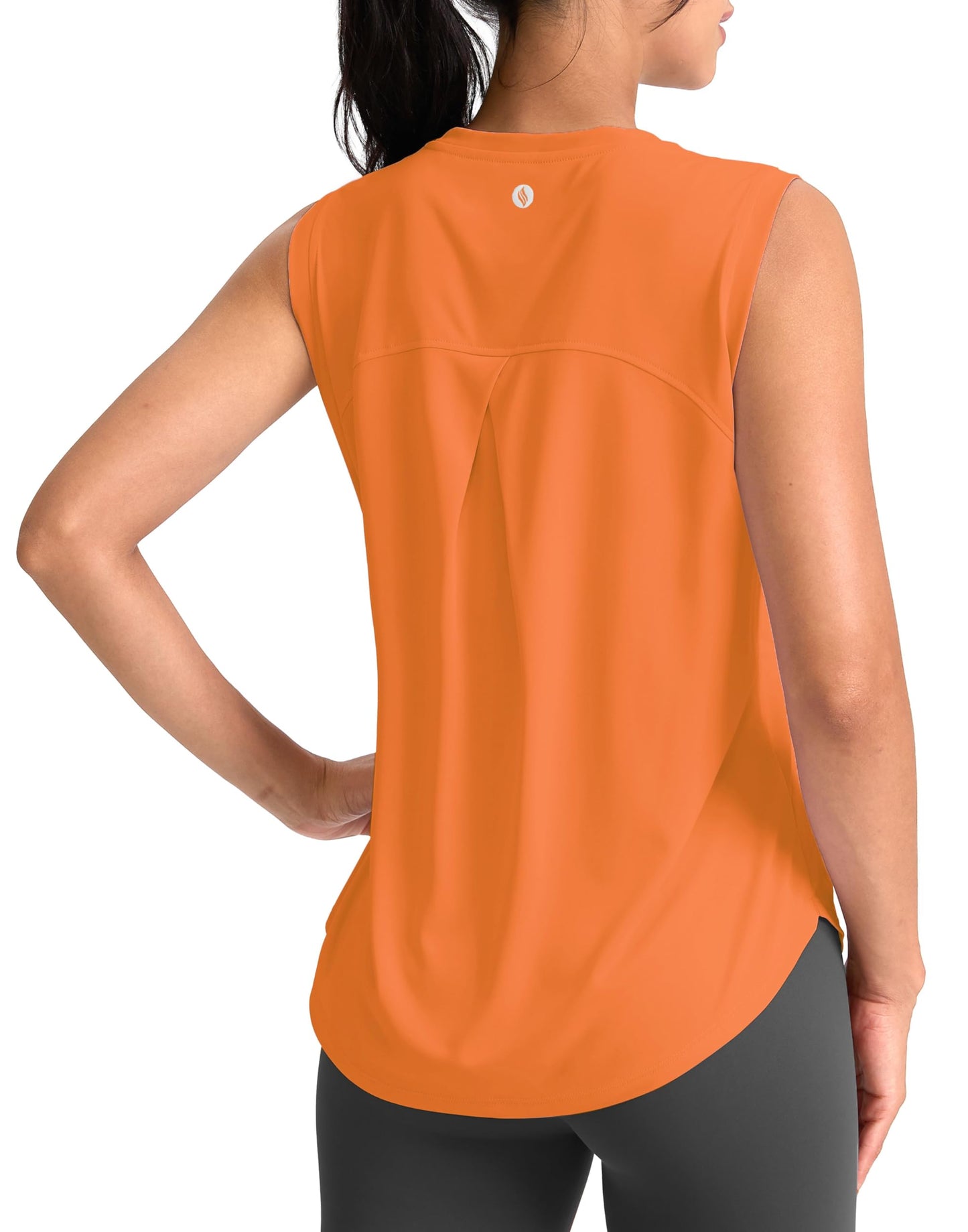 SANTINY Women's Workout Tank Tops Athletic Gym Yoga Shirt
