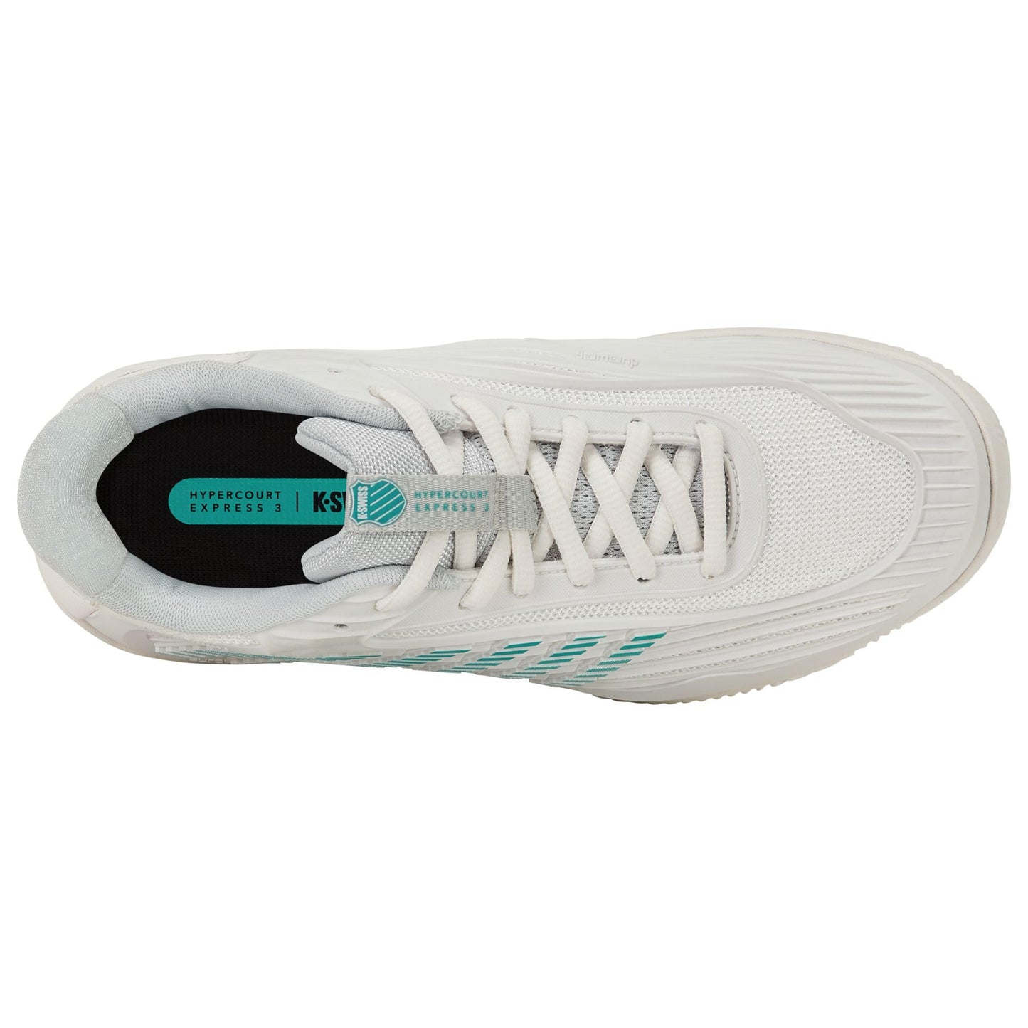 K-Swiss Women's Hypercourt Express 3 Clay Lightweight No Break-in Tennis Shoe
