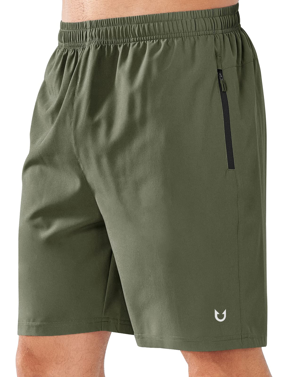 NORTHYARD Men's Athletic Running Shorts Quick Dry Lightweight Zip Pockets - Tennis Mindset