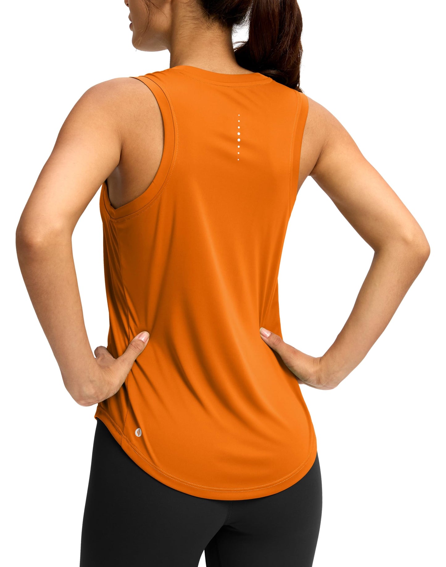 SANTINY Women's Workout Tank Top Racerback Athletic Shirt