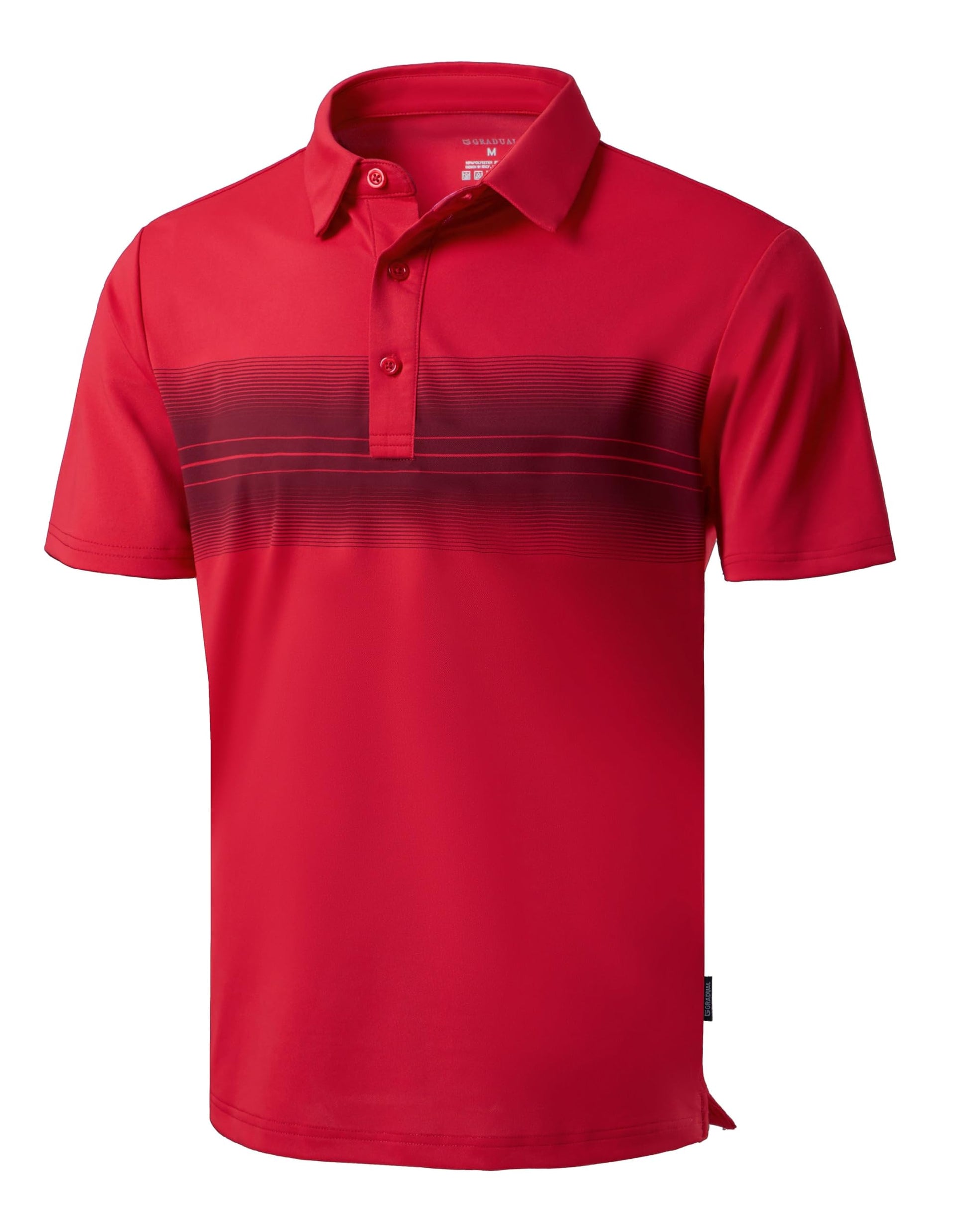 Men's Golf Polo Shirts Dry Fit Moisture Wicking Performance Short Sleeve - Tennis Mindset