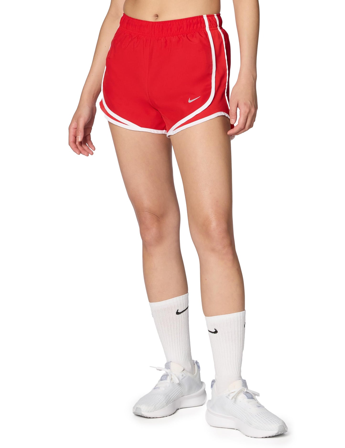 Nike Women's Tempo Dri-FIT Mid-Rise Brief-Lined Running Shorts - Tennis Mindset