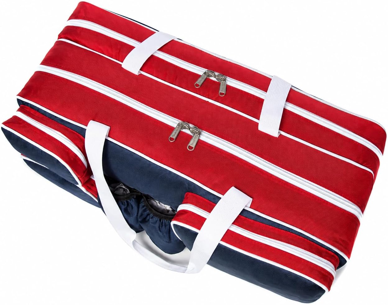 K-Cliffs Tennis Racket Bag | Deluxe Ballistic Nylon | Shoe Compartment - Tennis Mindset