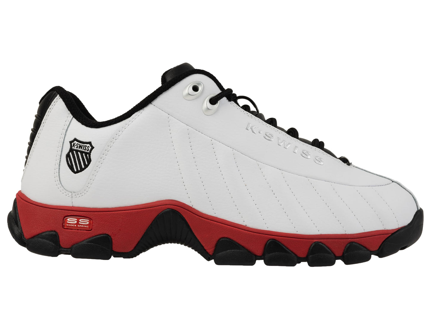 K-Swiss Men's ST329 CMF Sneaker, Wide Tennis Walking Shoes Leather Upper