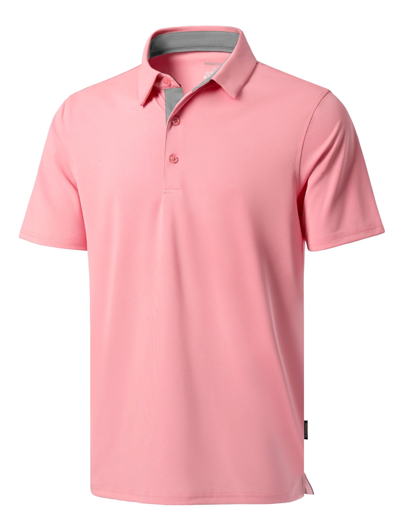 Men's Golf Polo Shirts Dry Fit Moisture Wicking Performance Short Sleeve - Tennis Mindset