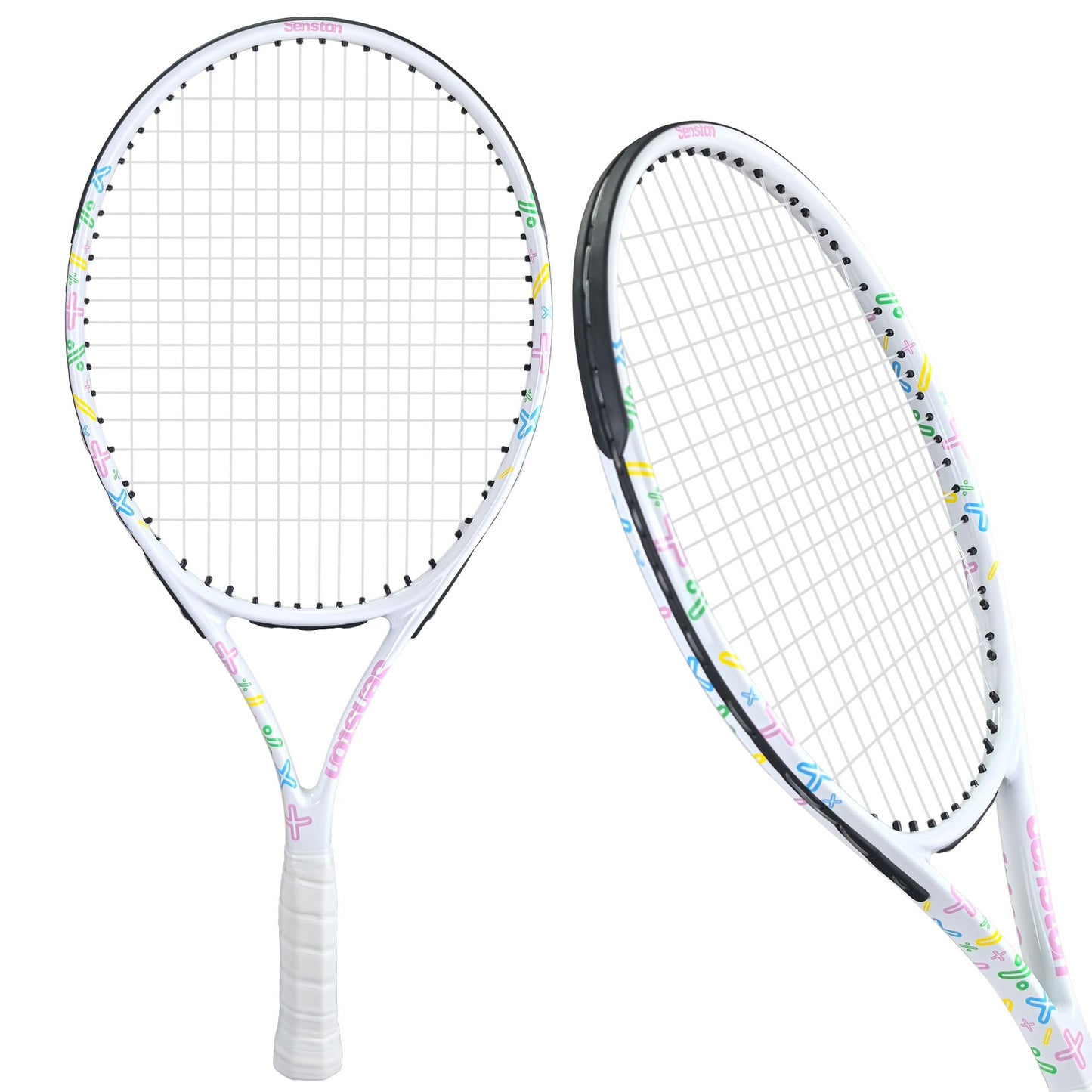 Senston 19" 23" 25" Kids Junior Tennis Racquet for Kids Children Boys Girls Tennis Rackets with Racket Cover - Tennis Mindset