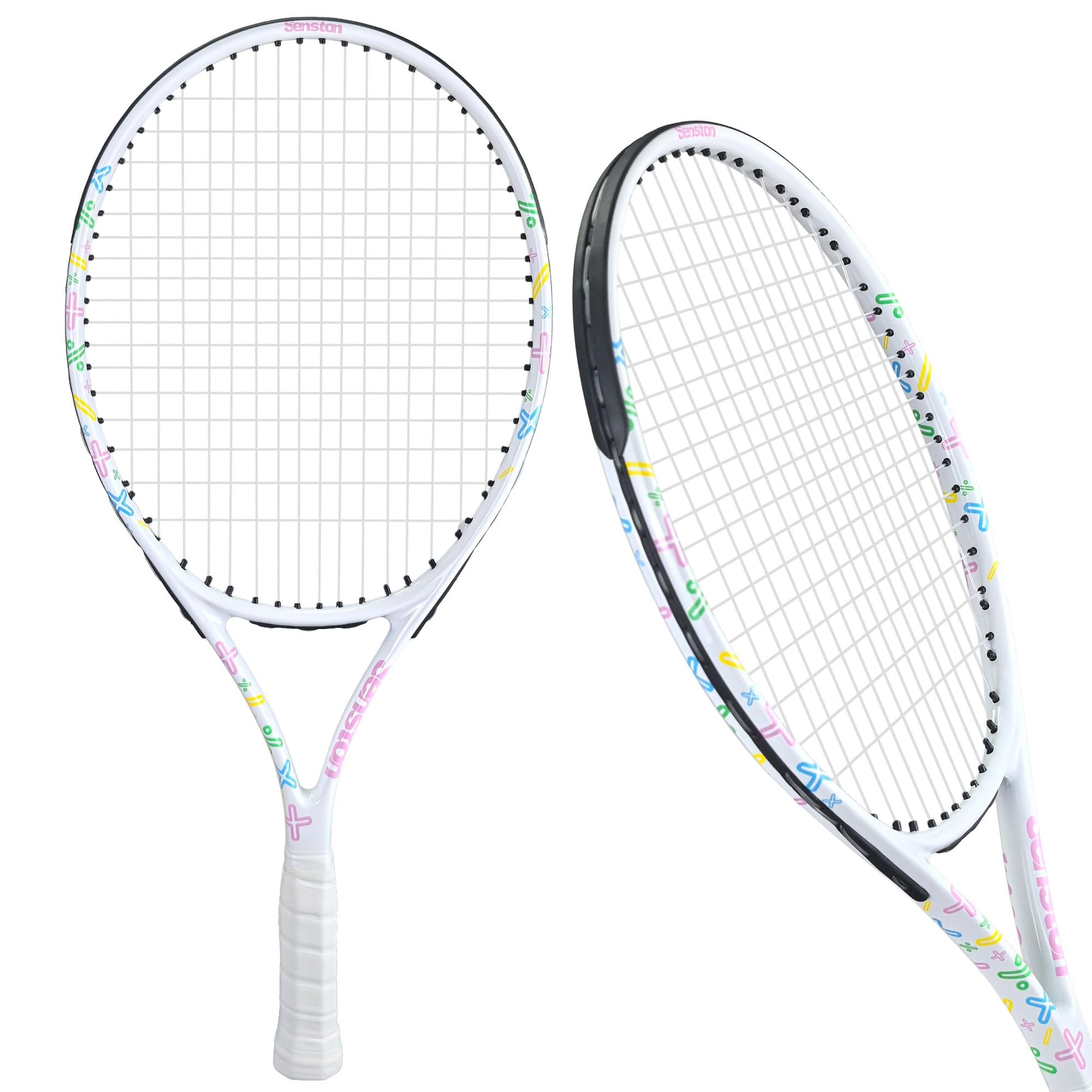 Senston 19" 23" 25" Kids Junior Tennis Racquet for Kids Children Boys Girls Tennis Rackets with Racket Cover - Tennis Mindset