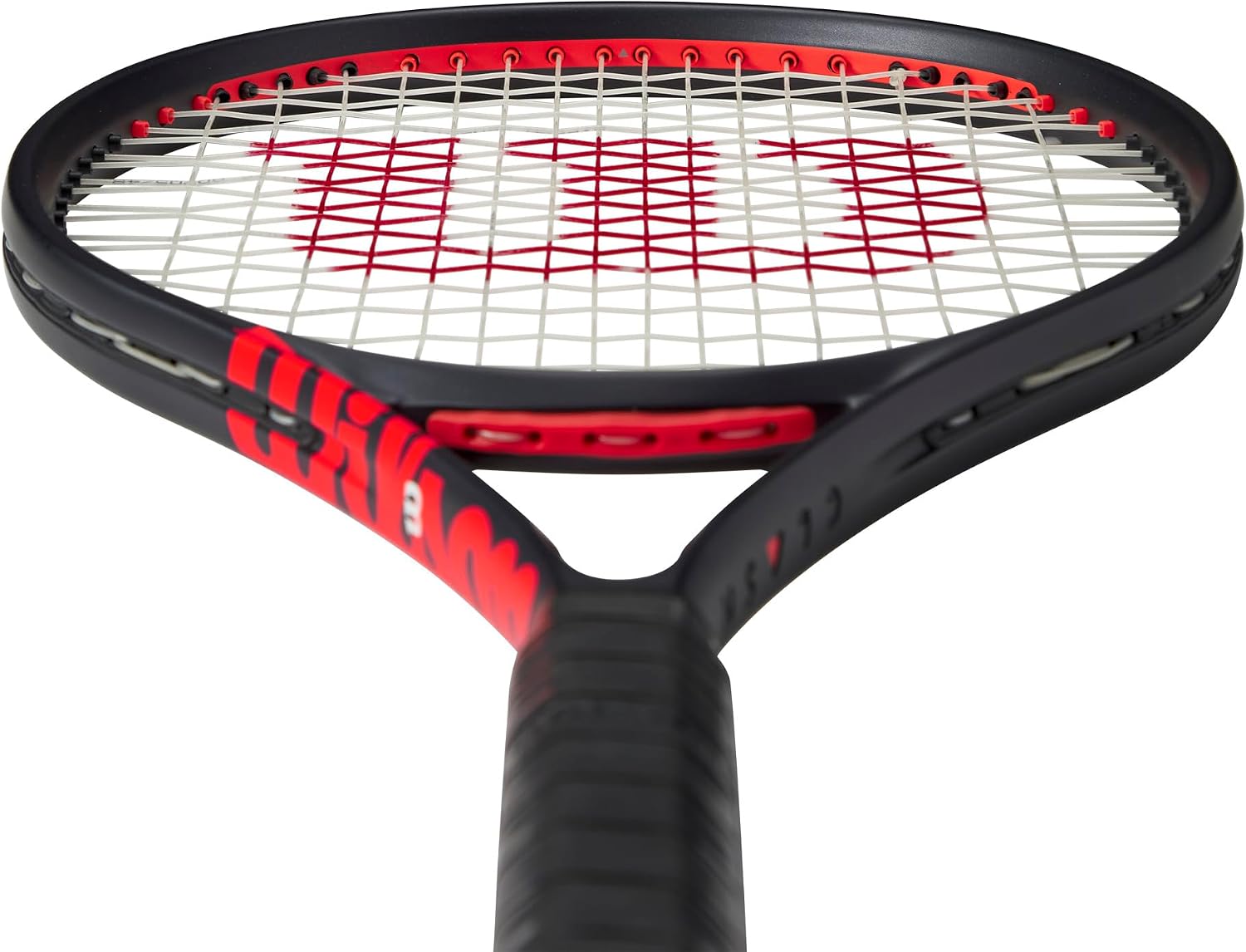 Wilson Clash 100 V3 Strung Adult Performance Tennis Racket - Grip Size 3-4 3/8", Strung with Sensation 16 Natural at Mid Range Tension - Tennis Mindset